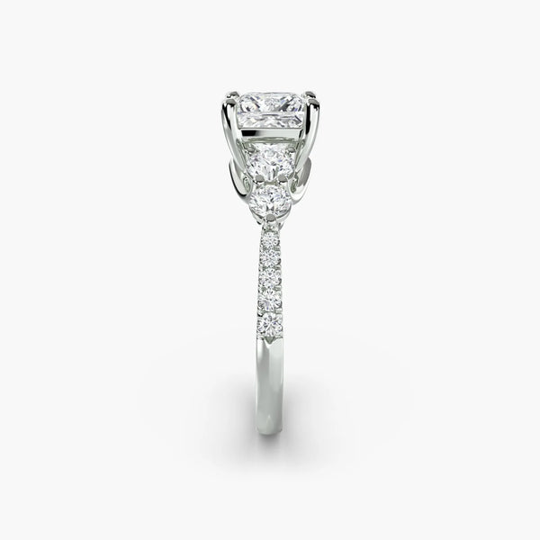 Five Stone Pavé - Princess