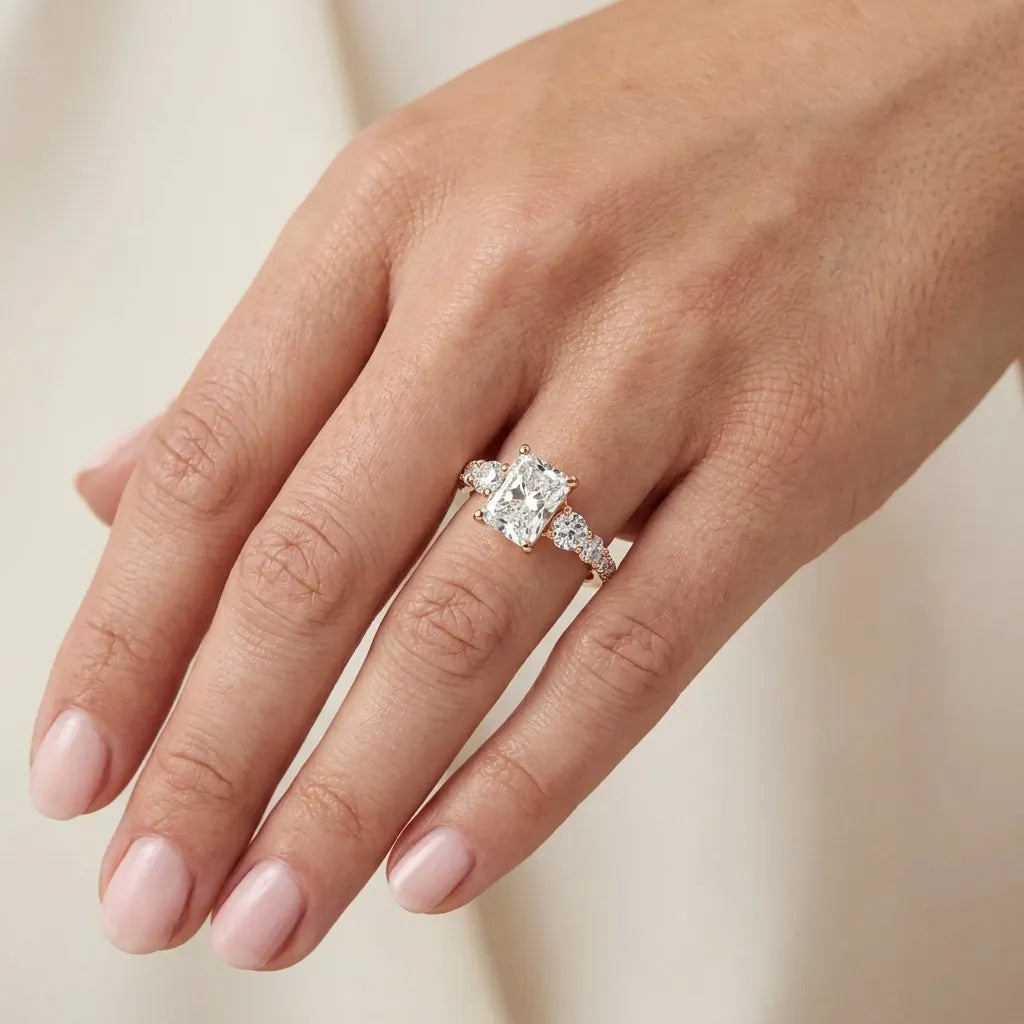 Five Stone Pavé - Radiant
