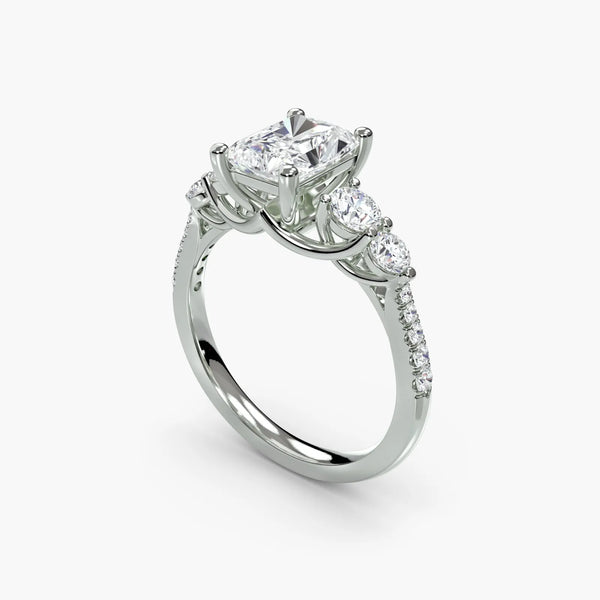 Five Stone Pavé - Radiant