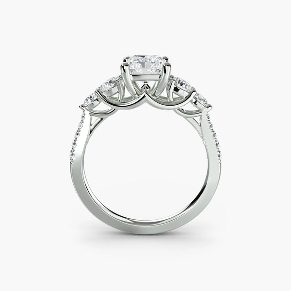 Five Stone Pavé - Radiant