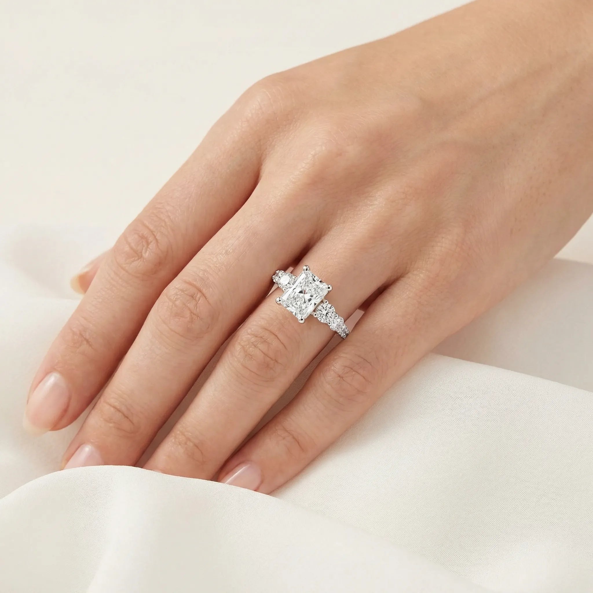 Five Stone Pavé - Radiant