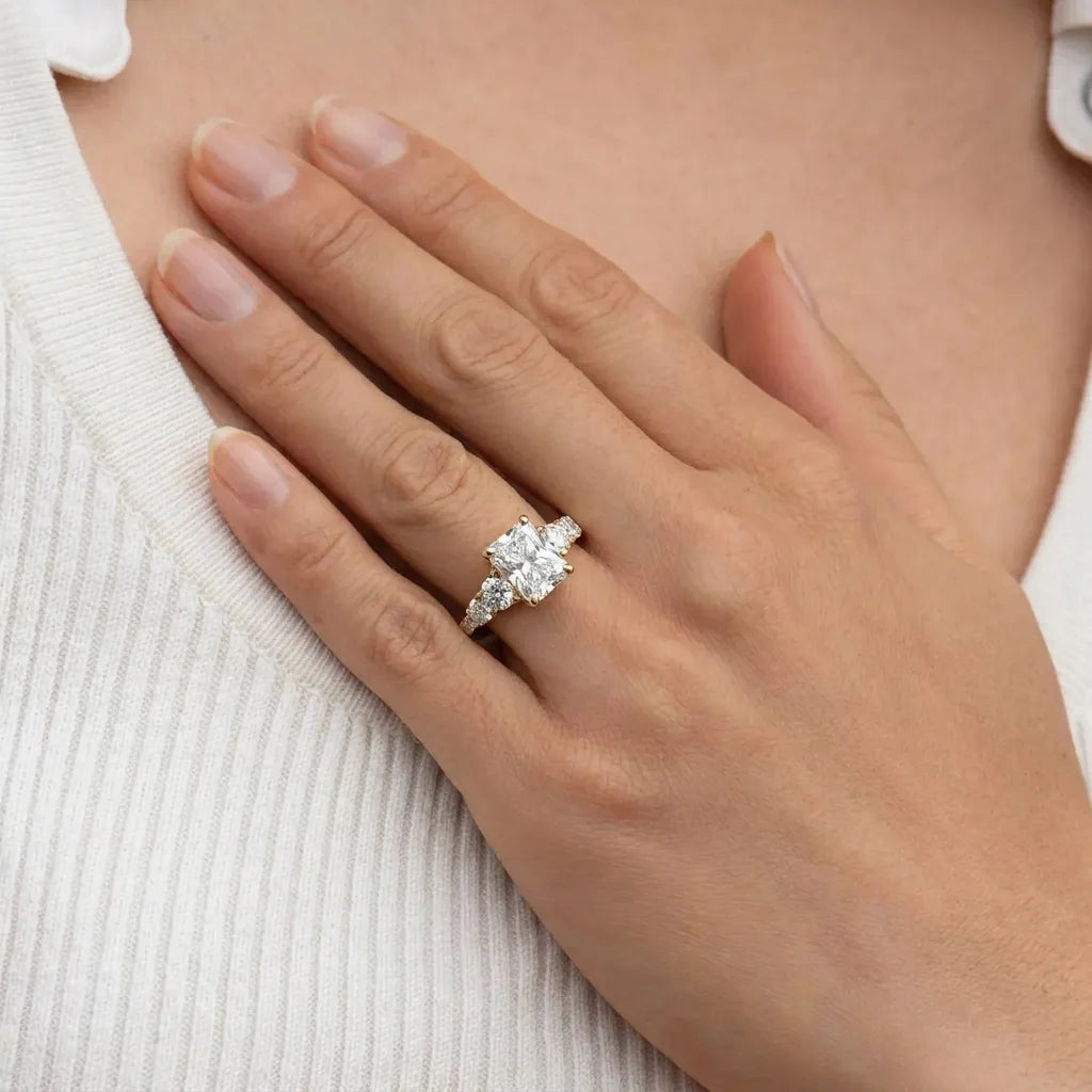 Five Stone Pavé - Radiant