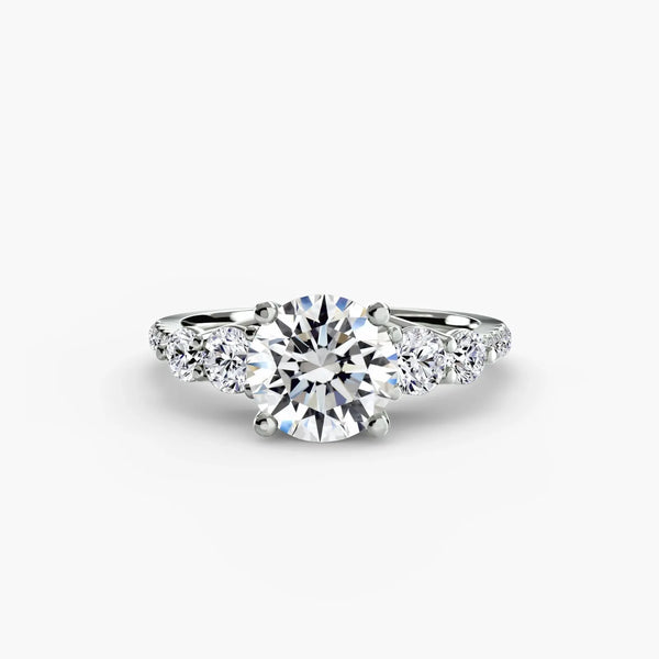 Five Stone Pavé - Round