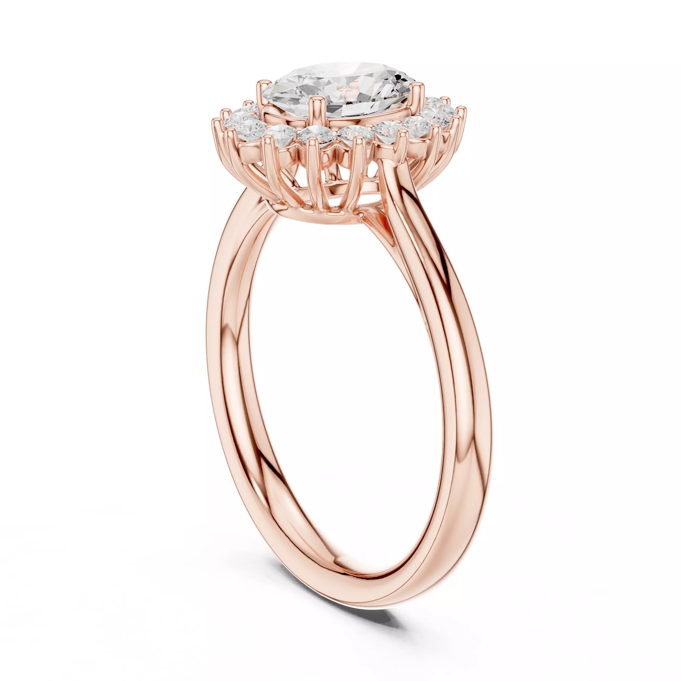 Halo Bloom - Oval