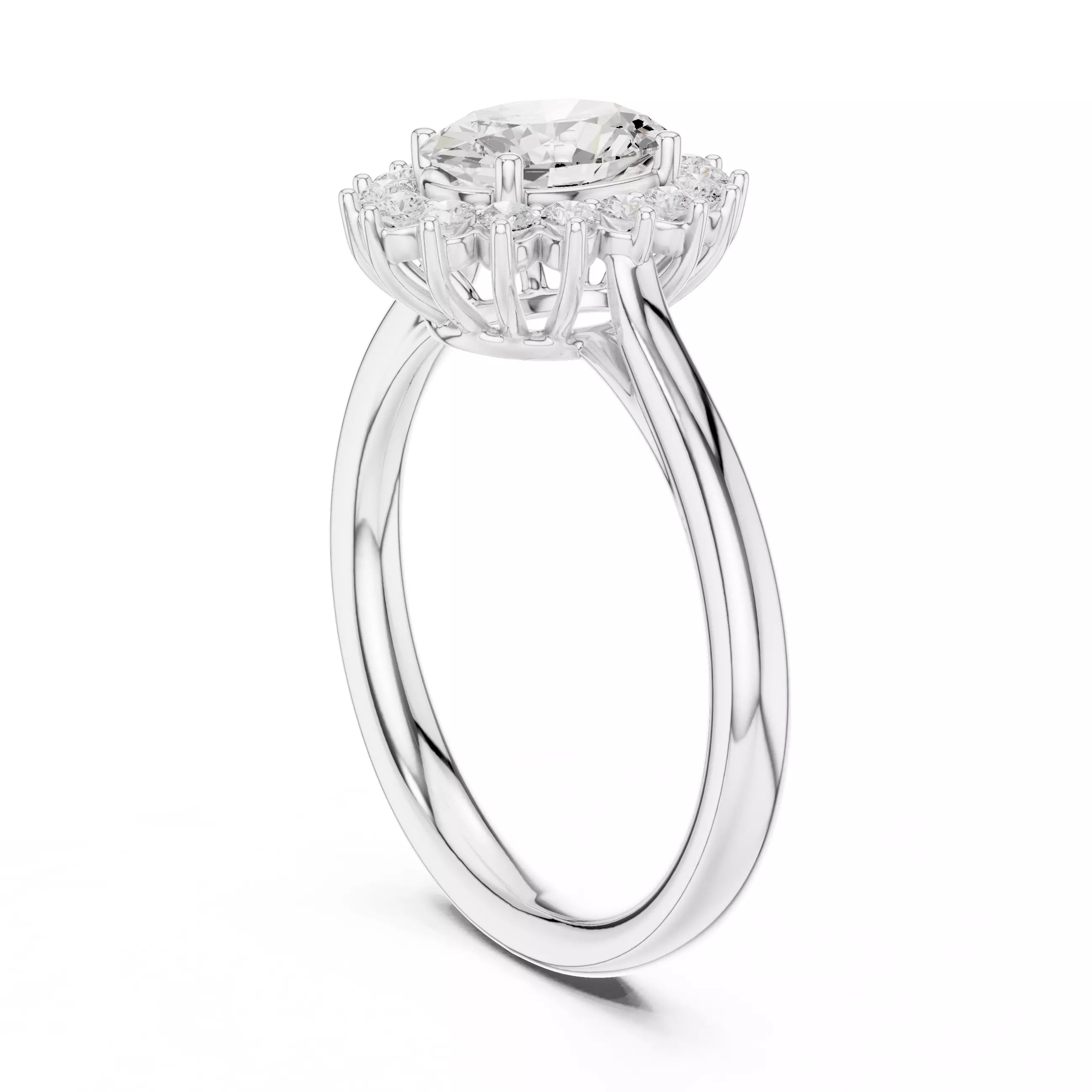 Halo Bloom - Oval