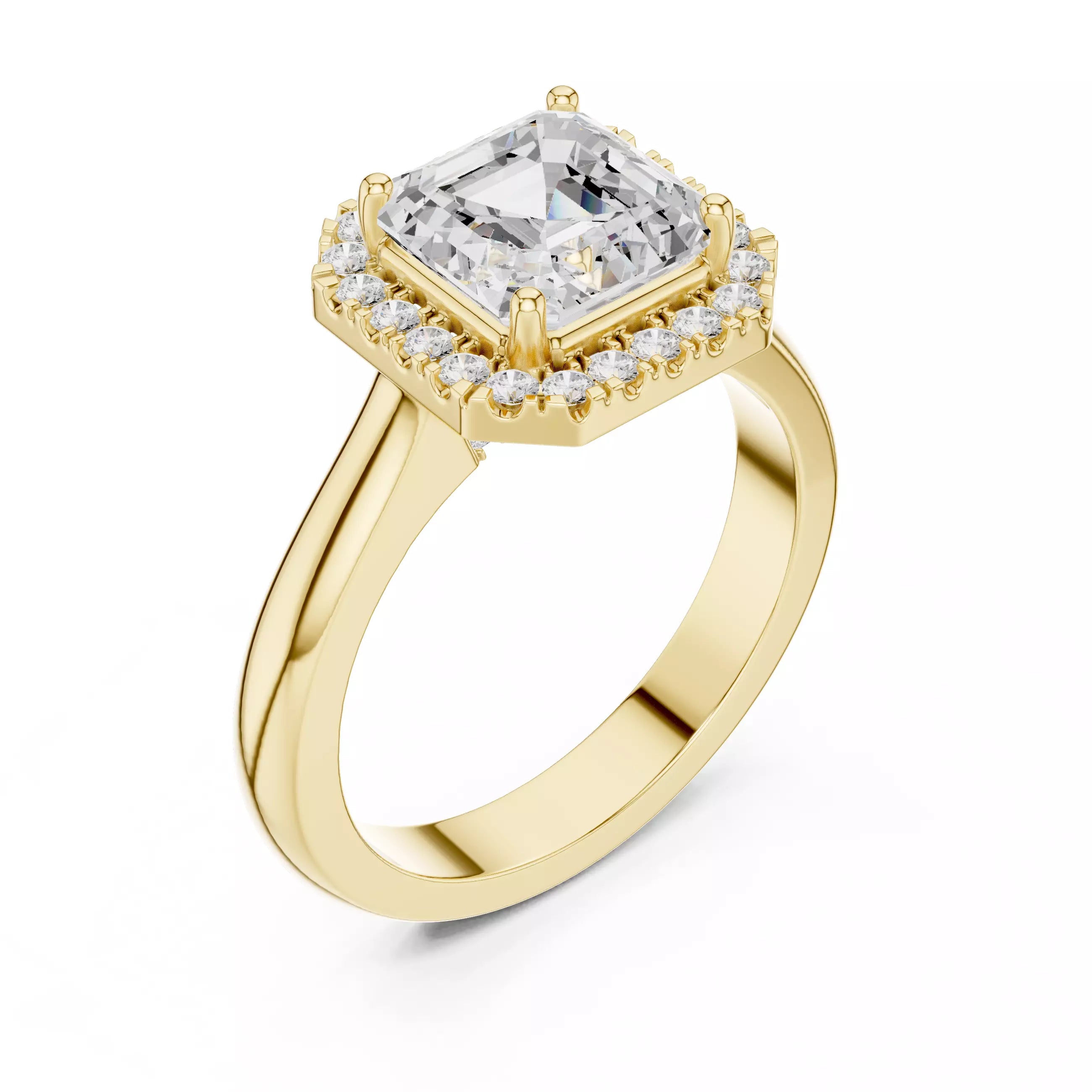 Halo Crest - Asscher