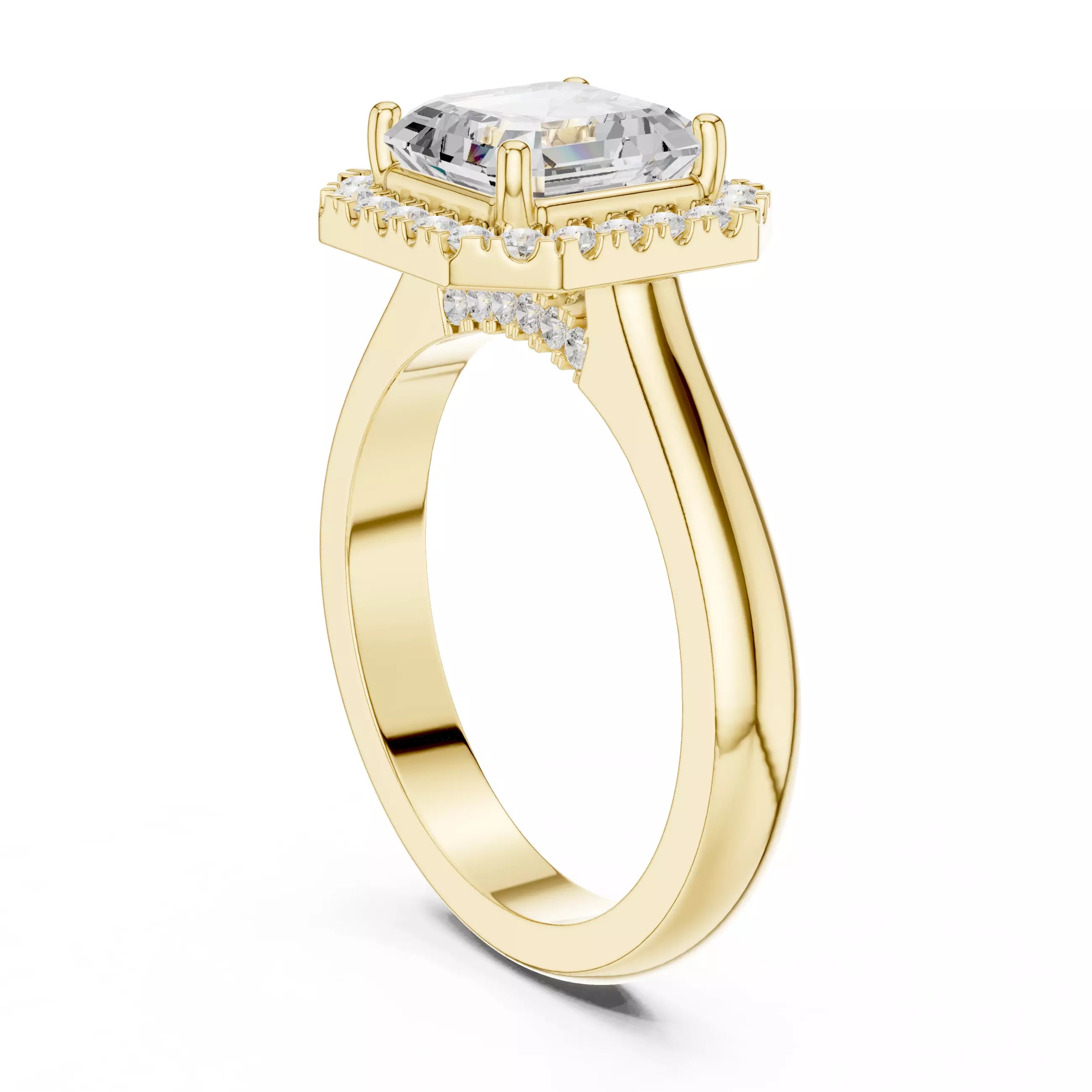 Halo Crest - Asscher