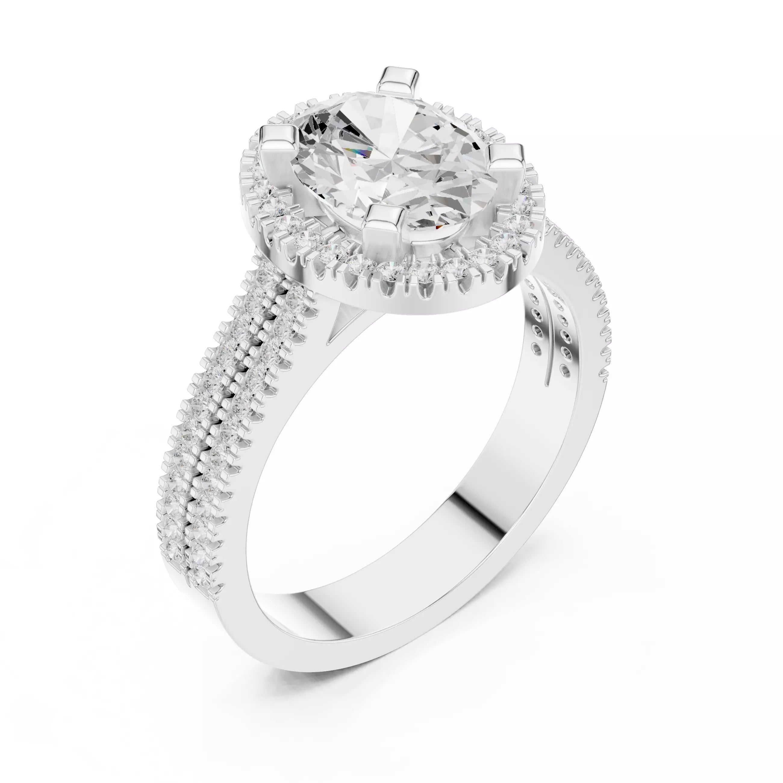 Halo Duet - Oval