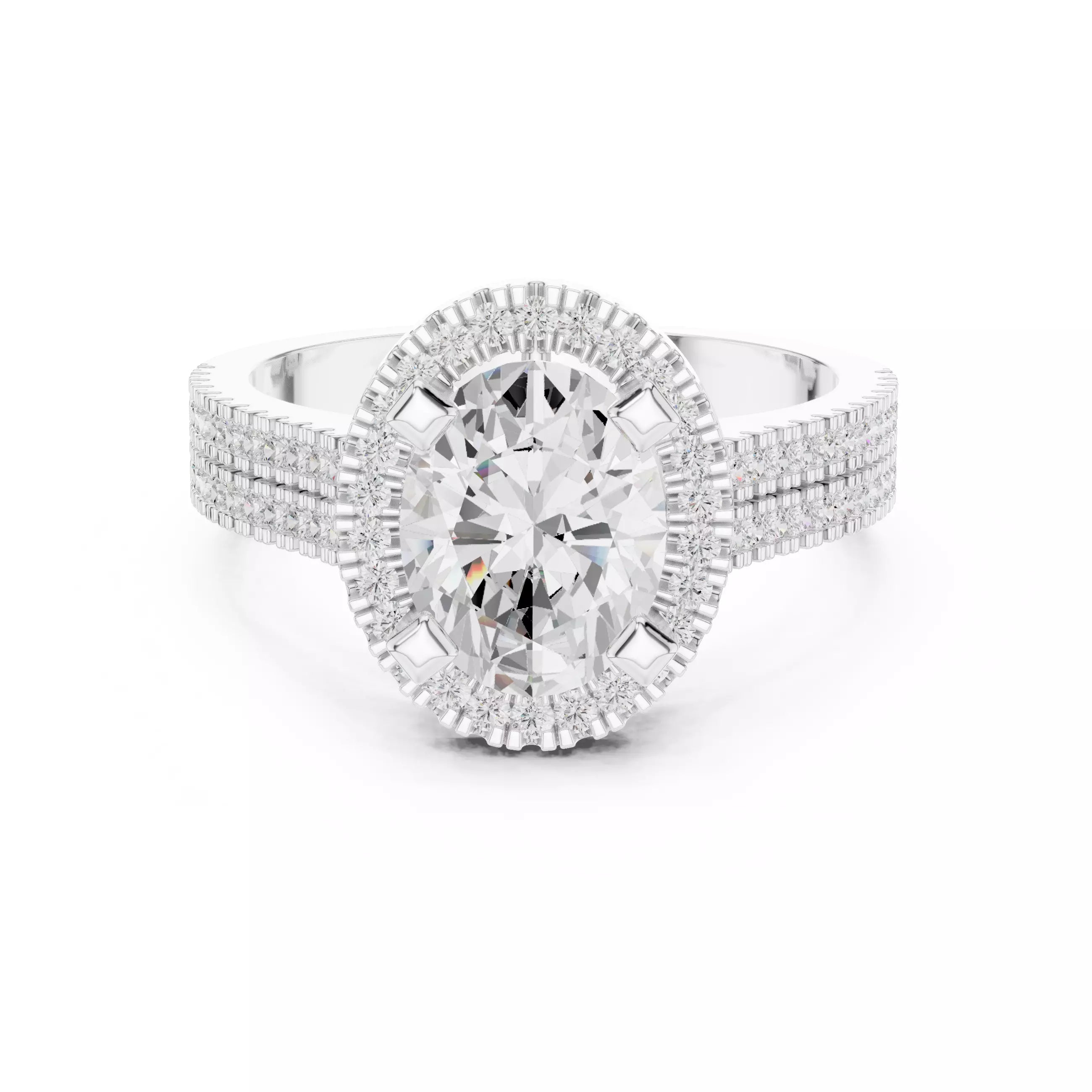 Halo Duet - Oval