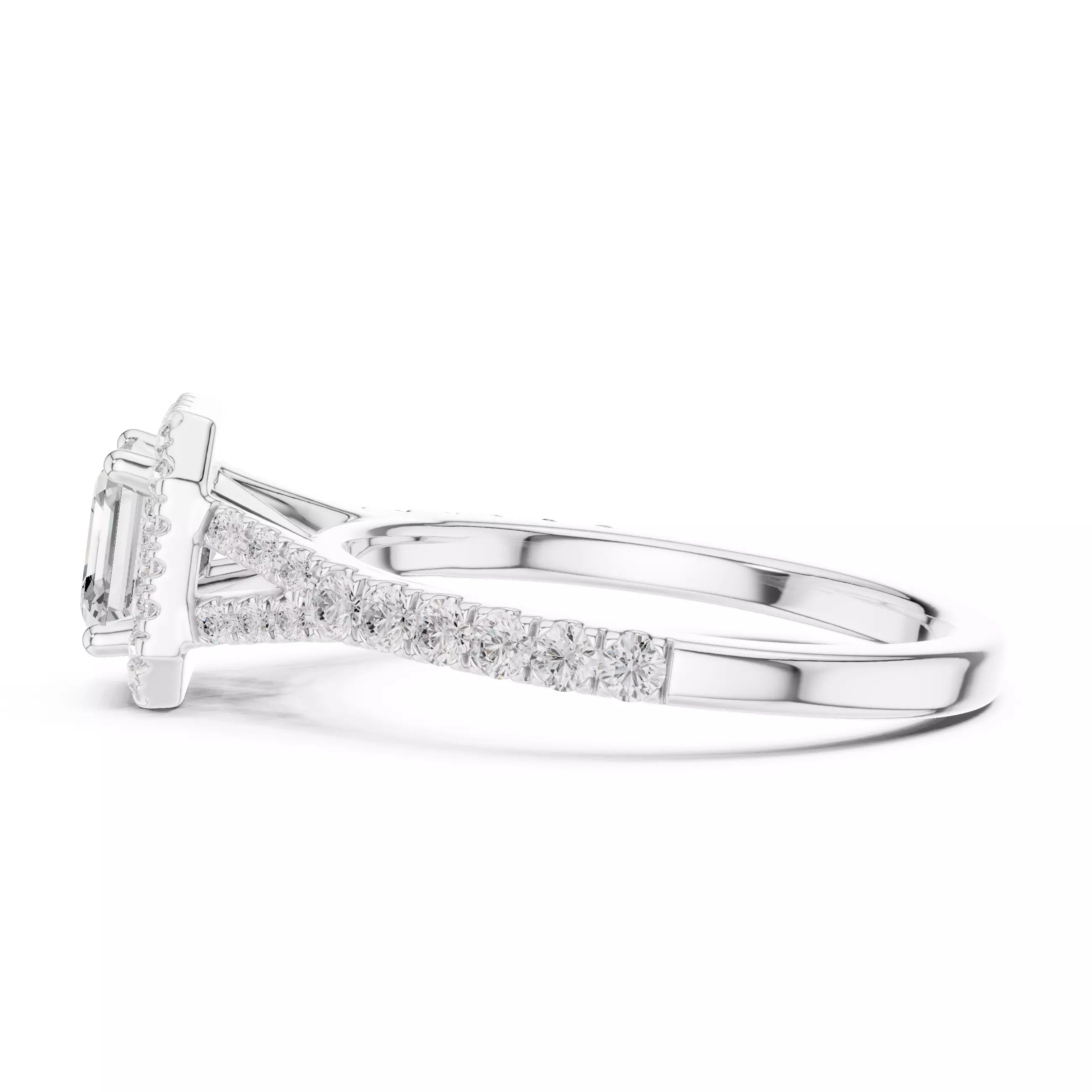 Halo Embrace - Asscher
