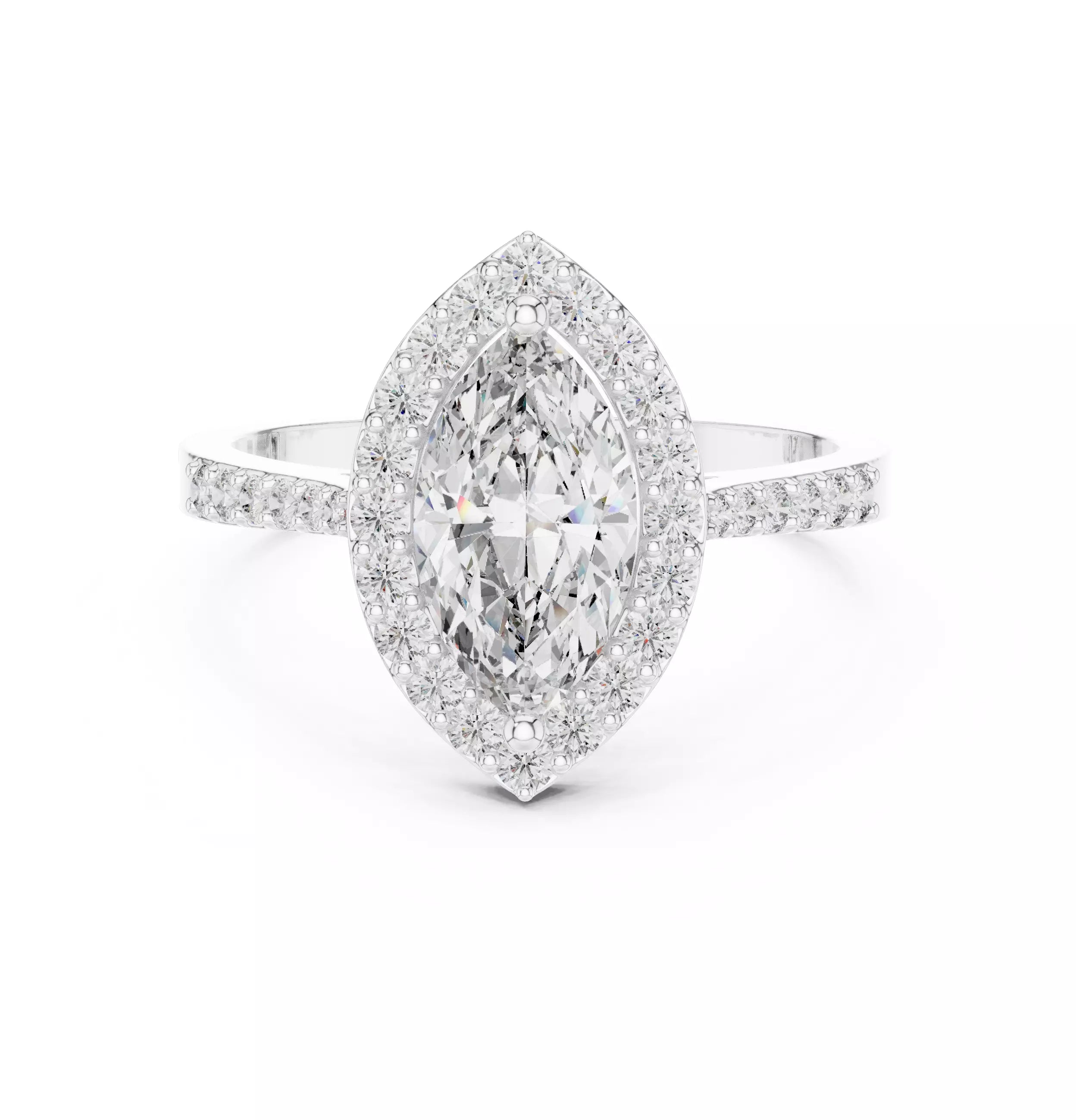 Halo Majesty Classic - Marquise