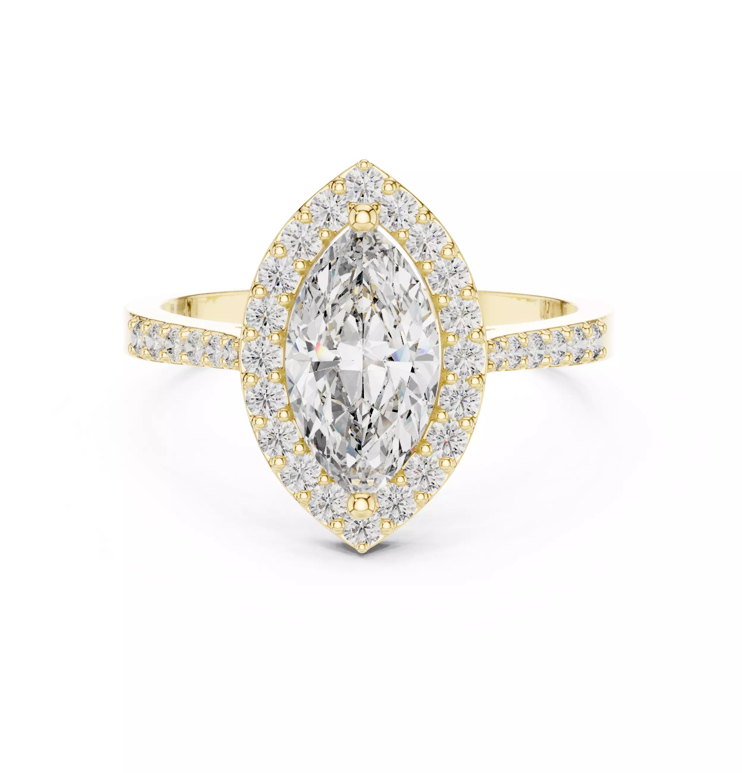 Halo Majesty Classic - Marquise