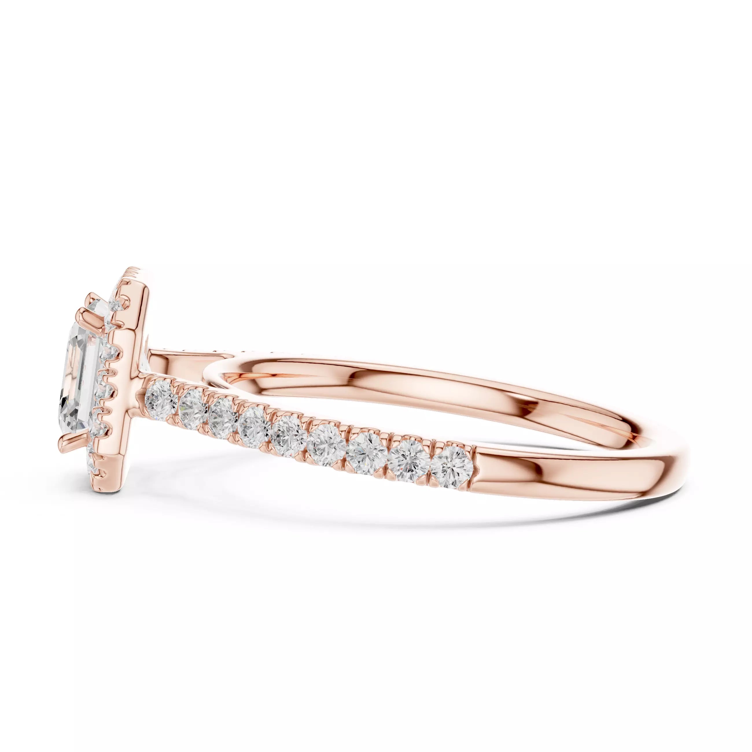 Halo Majesty Signature - Asscher