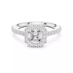 Halo Majesty Signature - Asscher