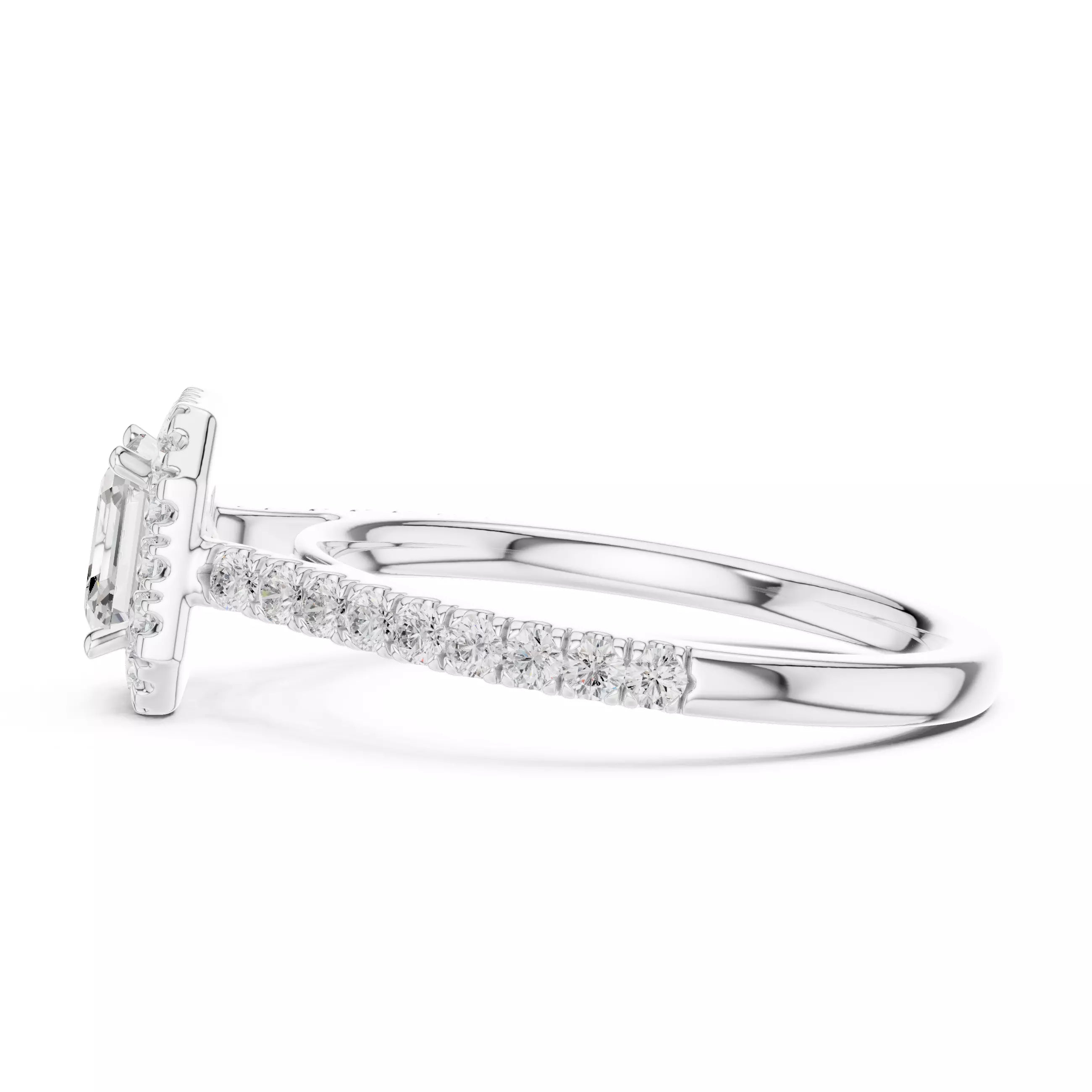 Halo Majesty Signature - Asscher