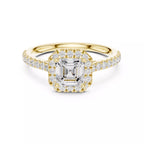 Halo Majesty Signature - Asscher