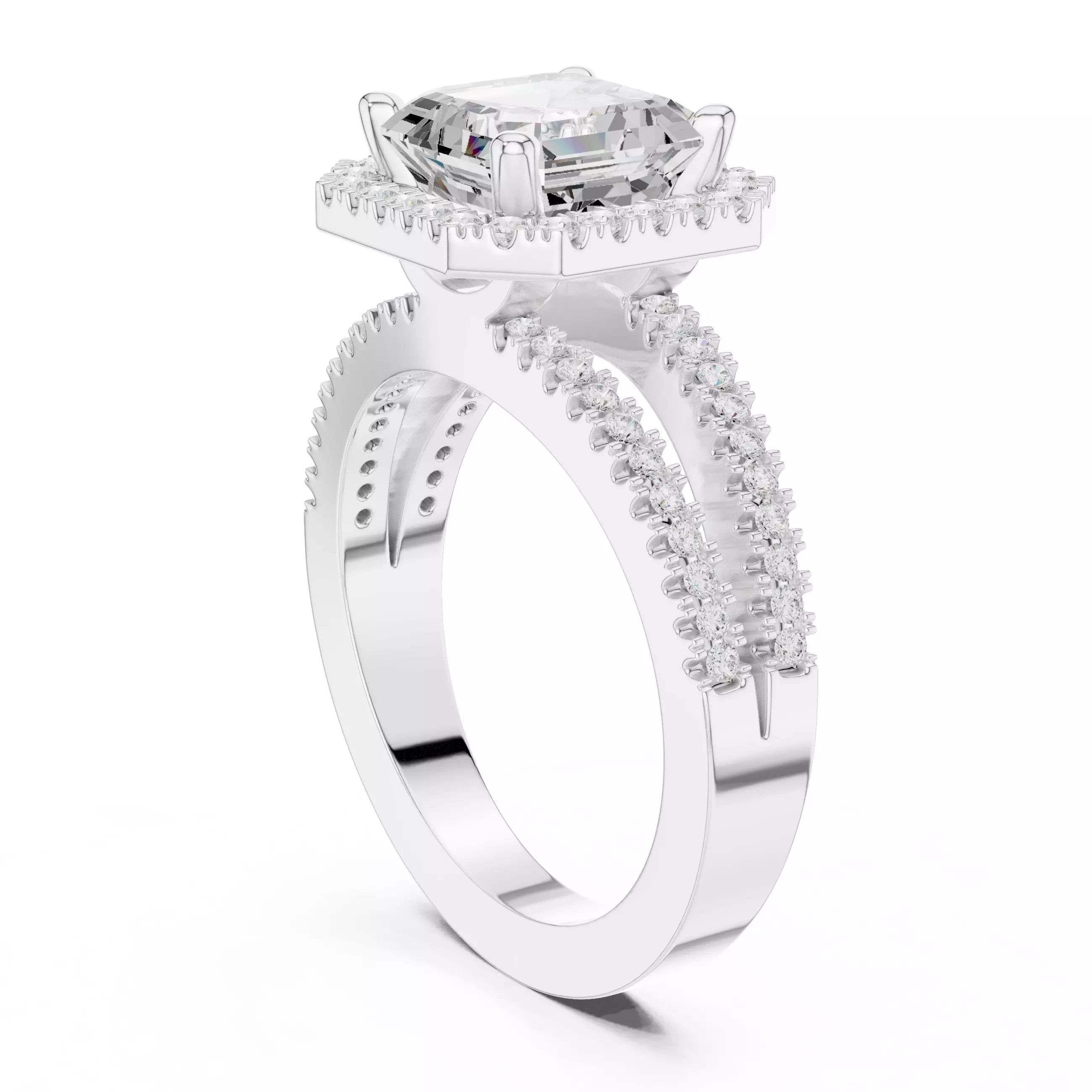 Halo Prestige - Asscher
