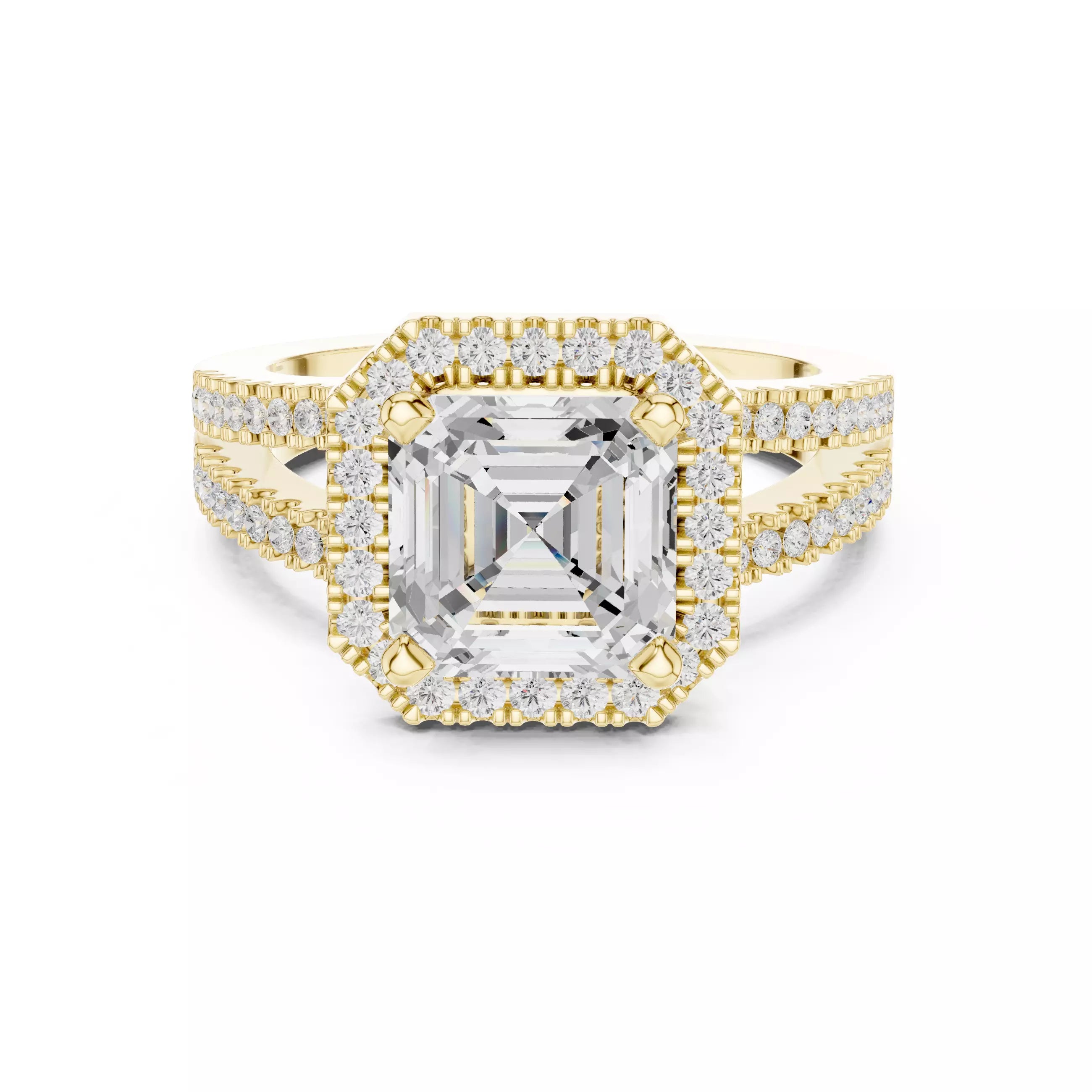 Halo Prestige - Asscher