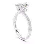 Hidden Accent Pavé - Oval