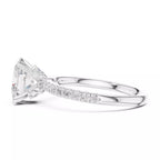 Hidden Accent Pavé - Oval