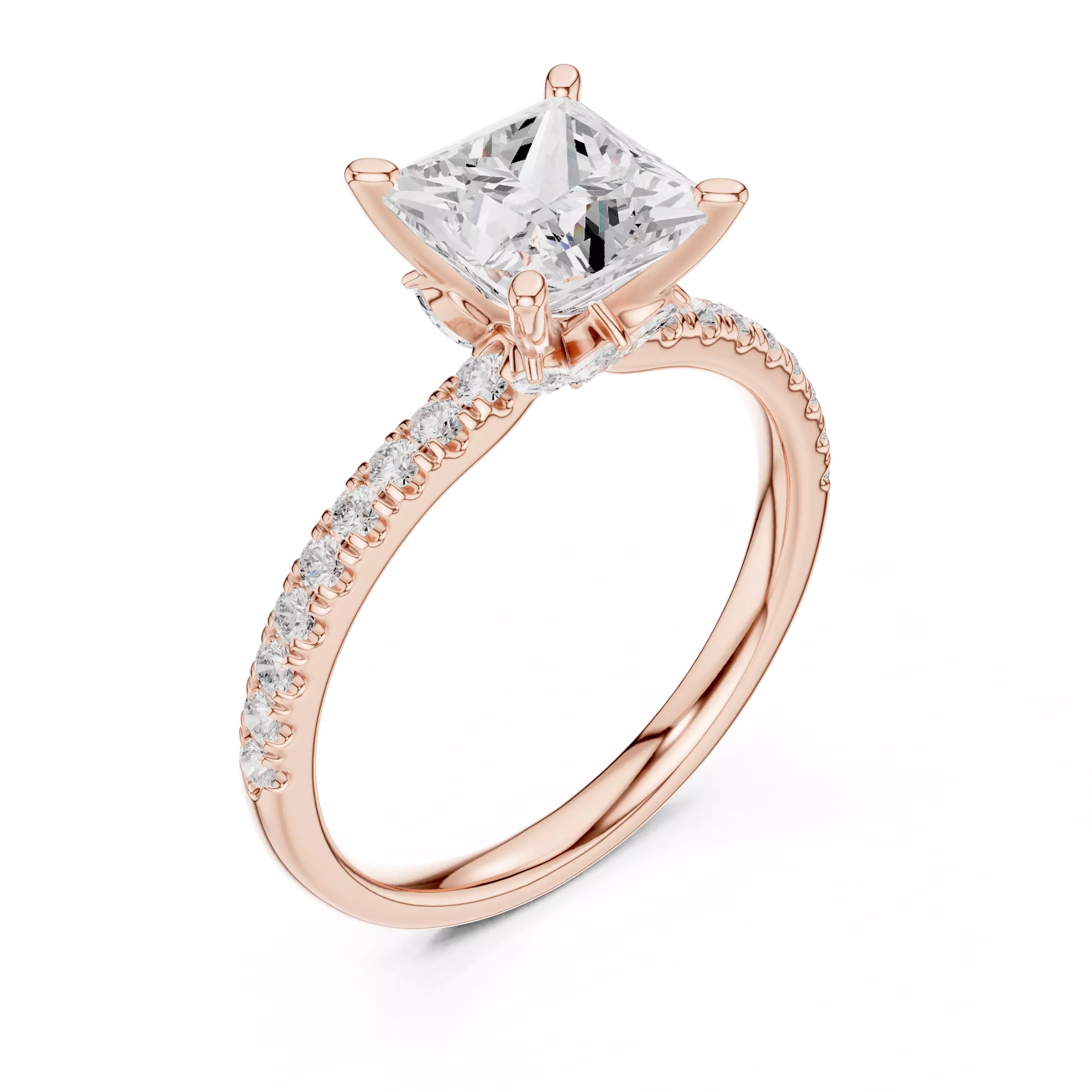 Hidden Accent Pavé - Princess