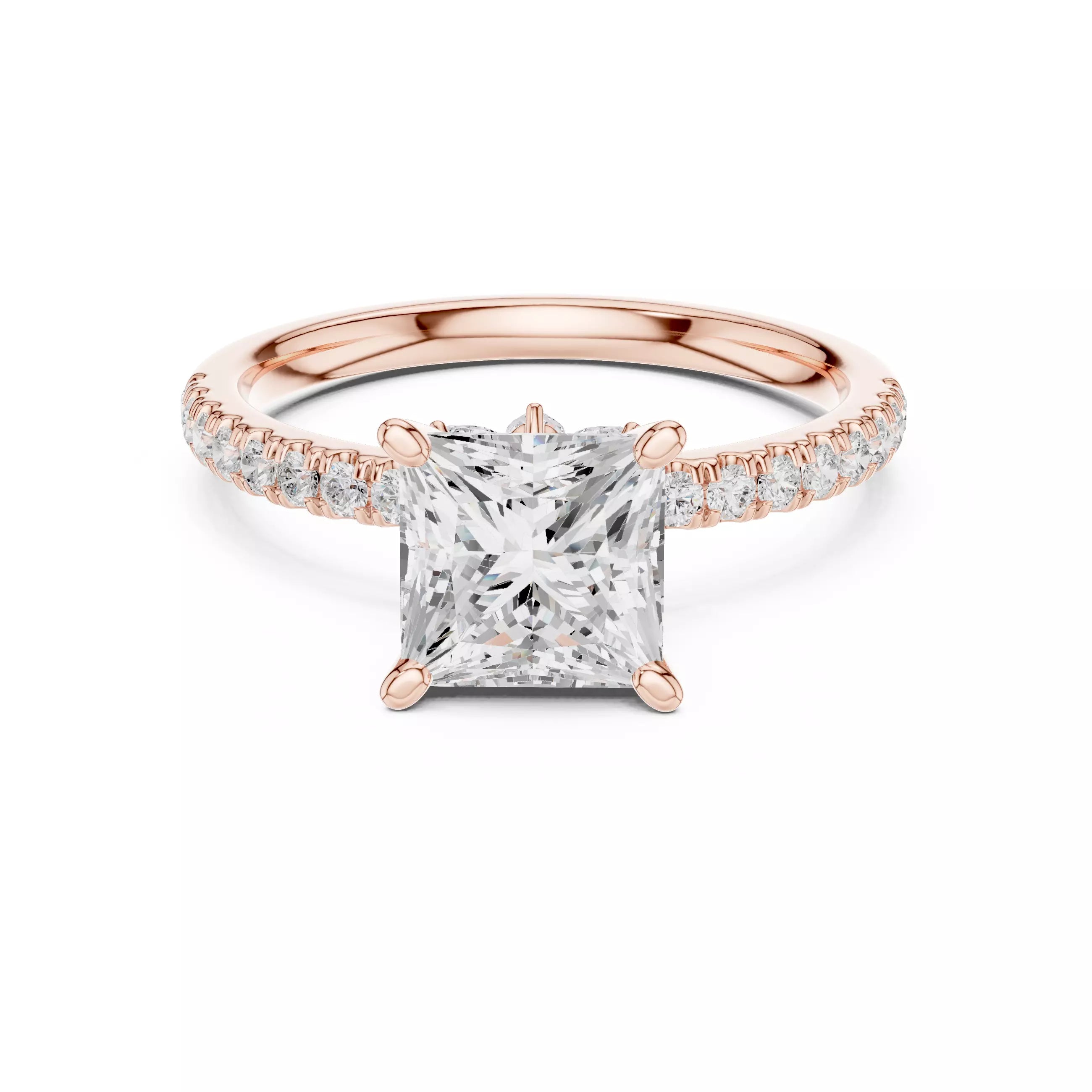 Hidden Accent Pavé - Princess