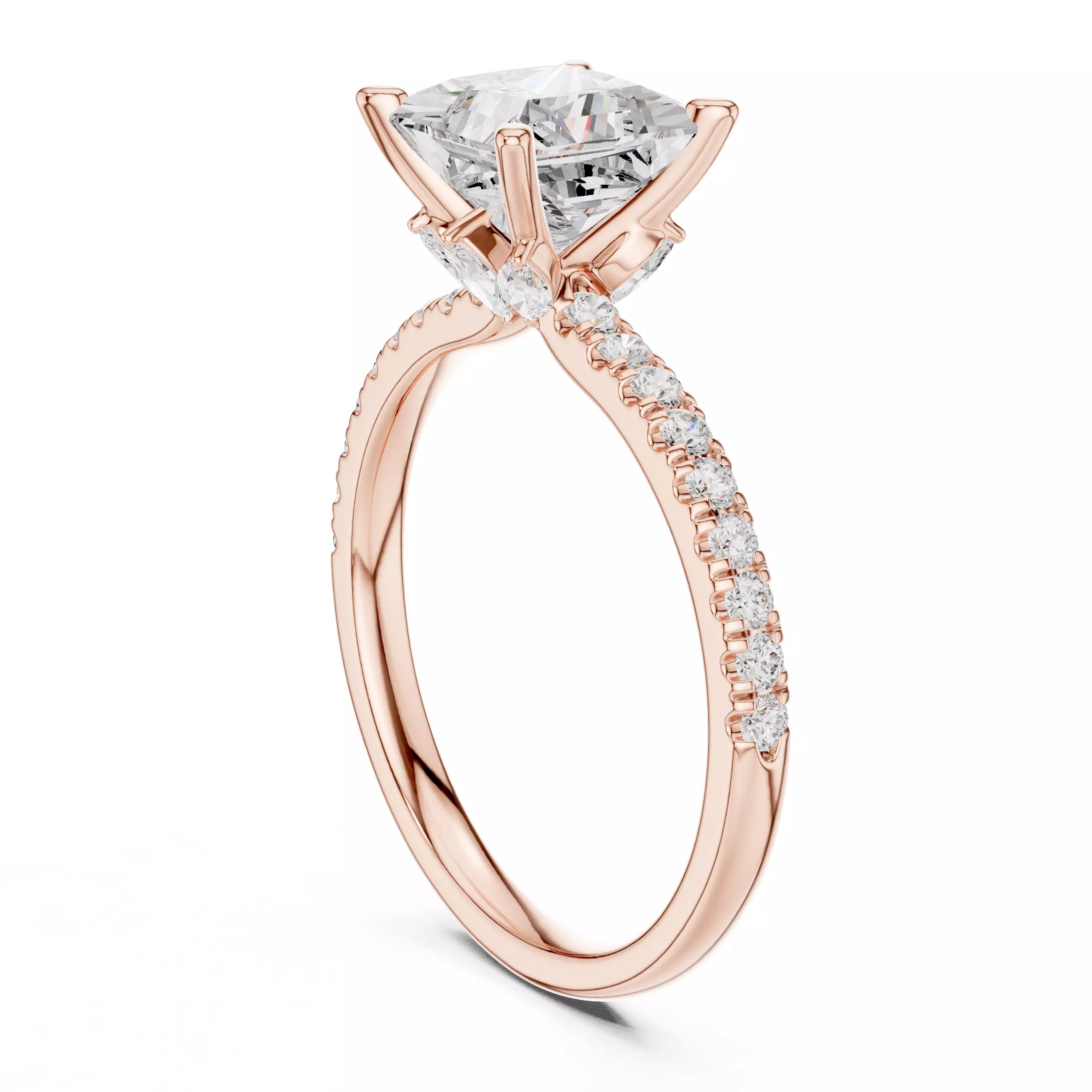 Hidden Accent Pavé - Princess