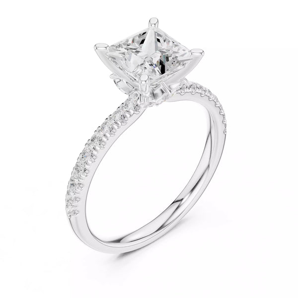 Hidden Accent Pavé - Princess