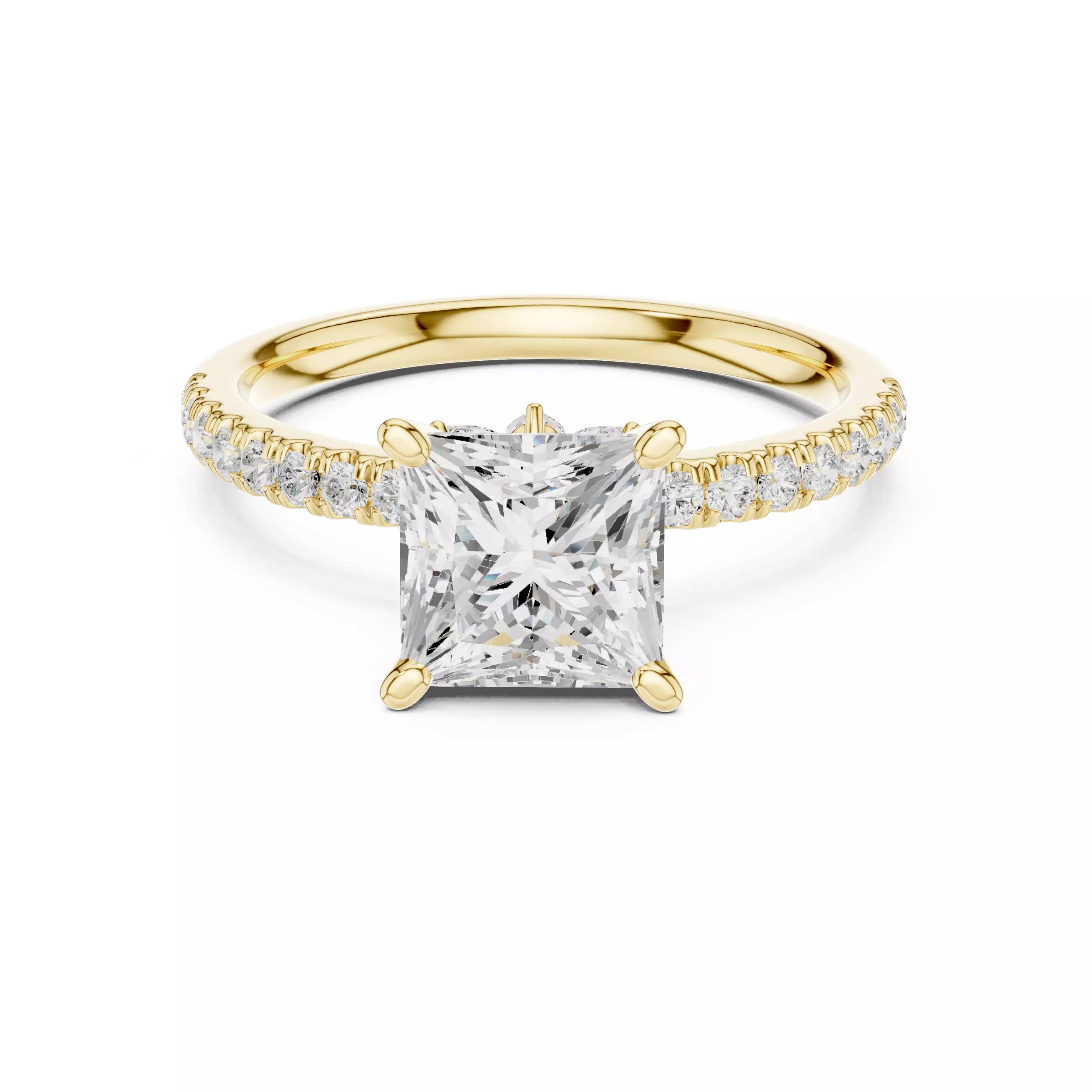 Hidden Accent Pavé - Princess