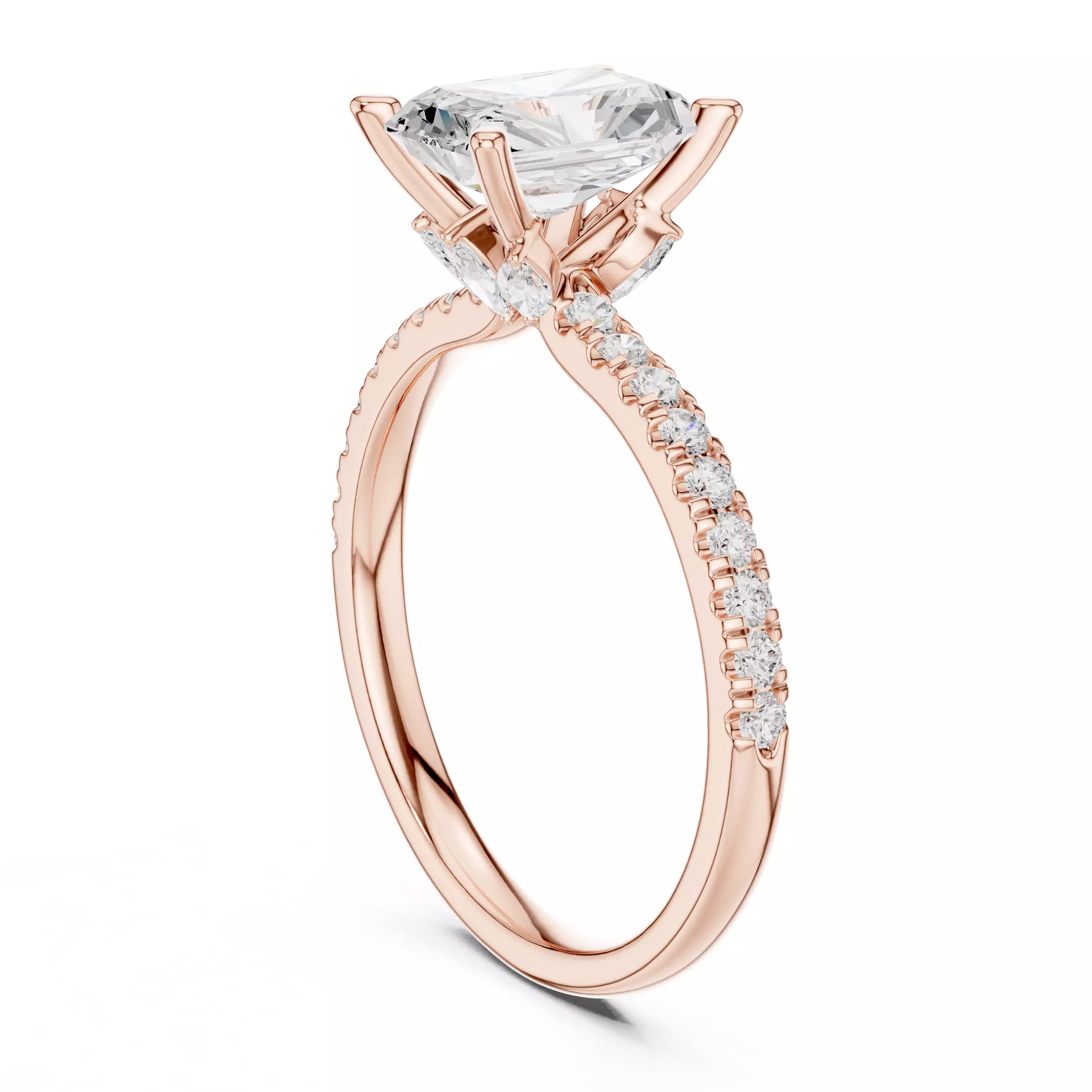 Hidden Accent Pavé - Radiant