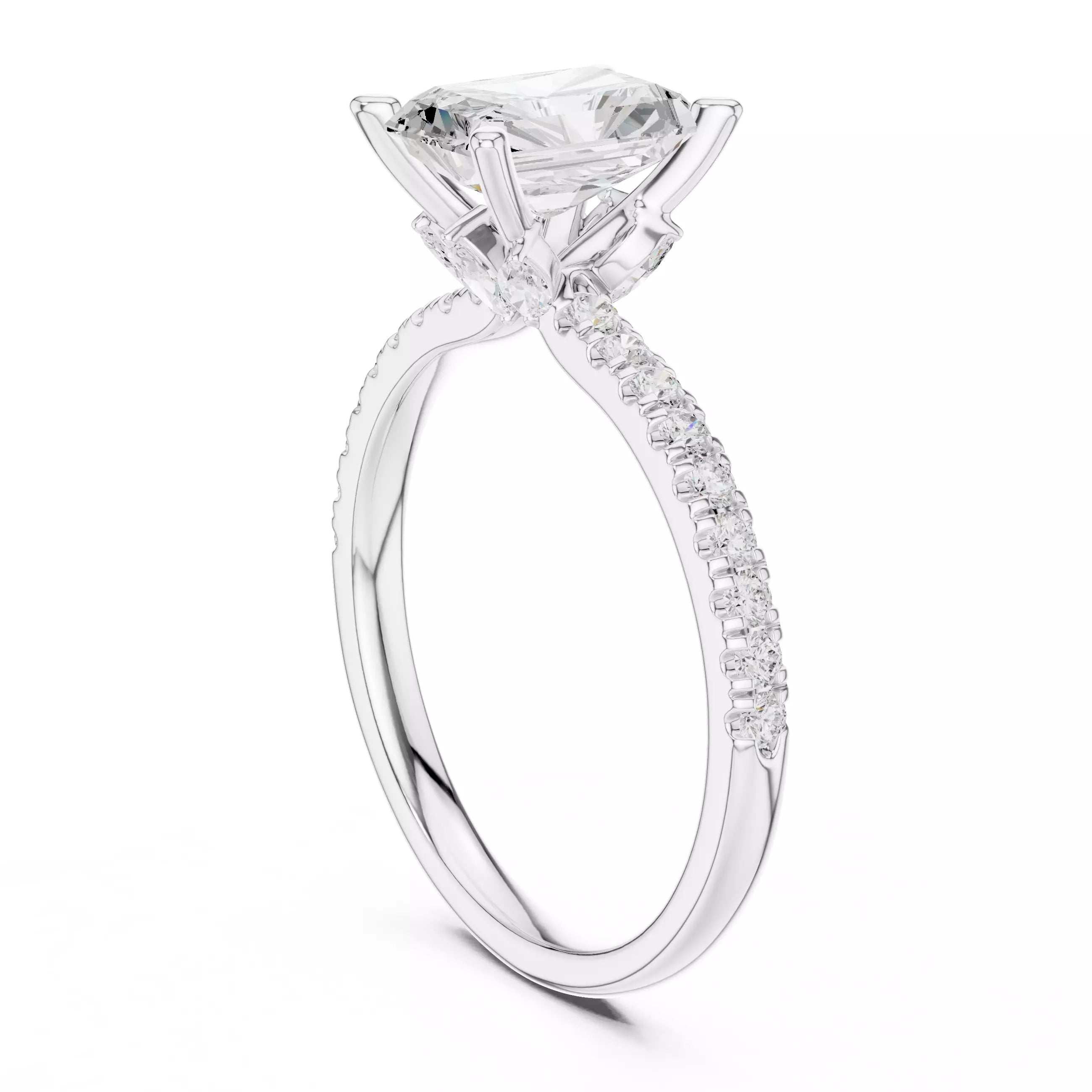 Hidden Accent Pavé - Radiant