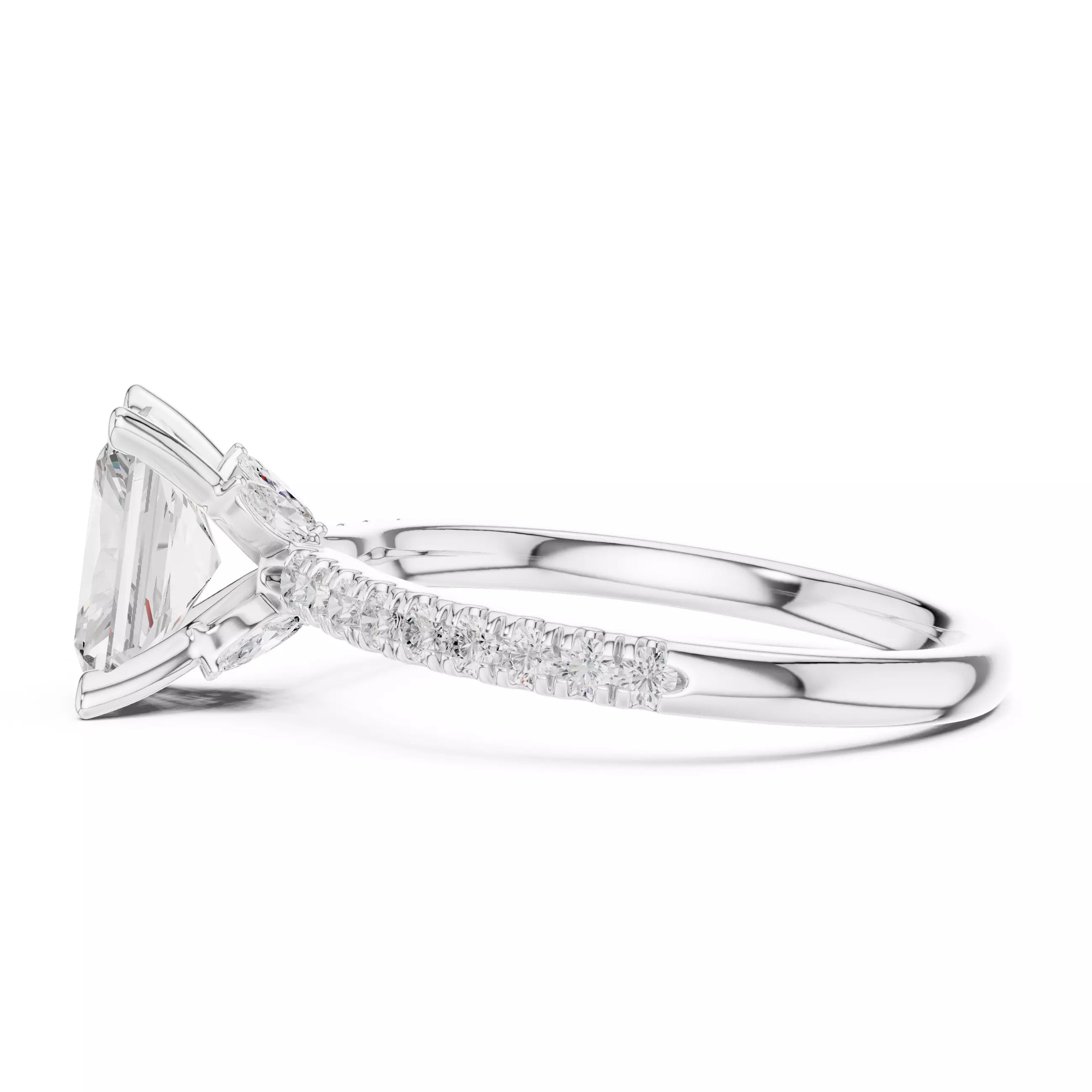 Hidden Accent Pavé - Radiant