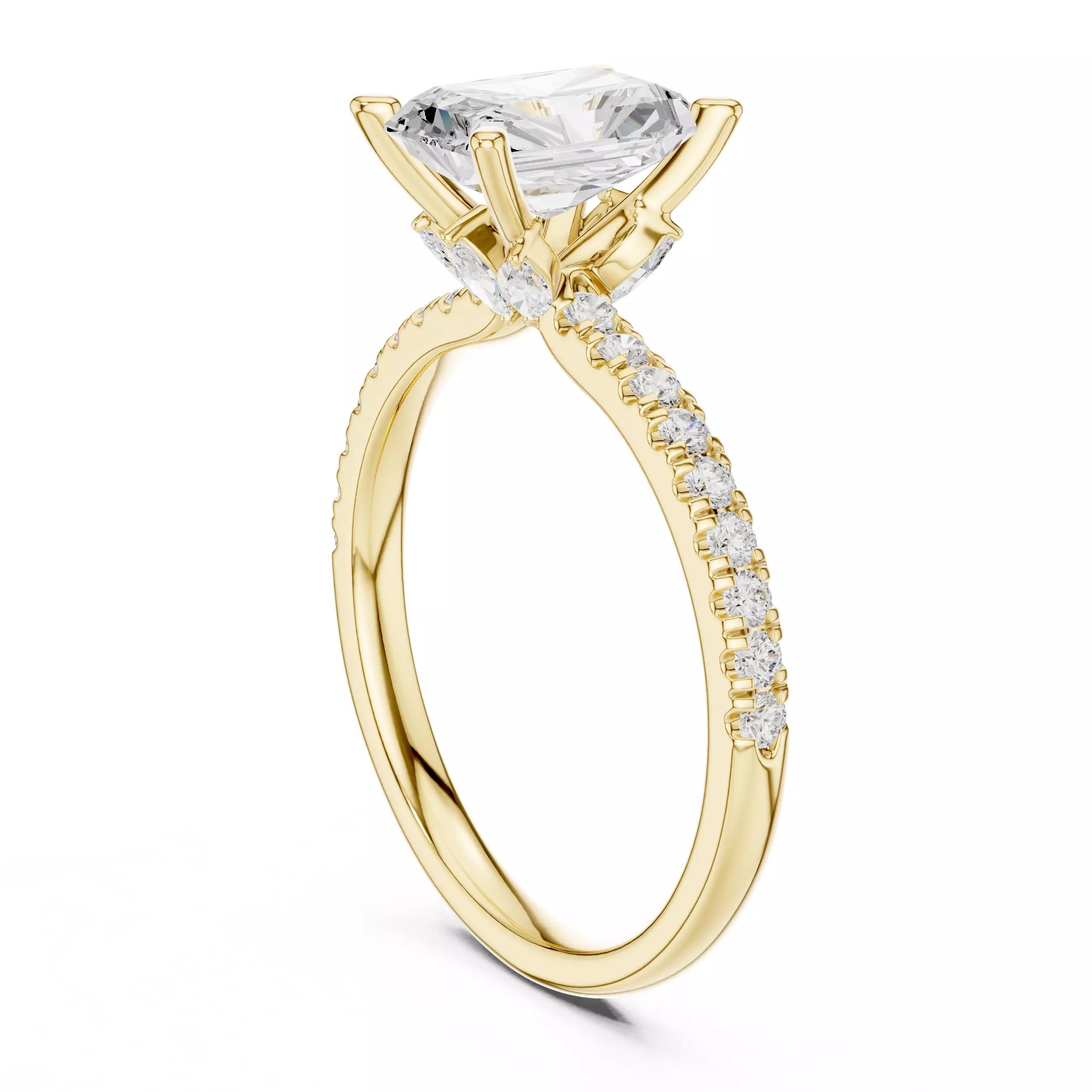 Hidden Accent Pavé - Radiant