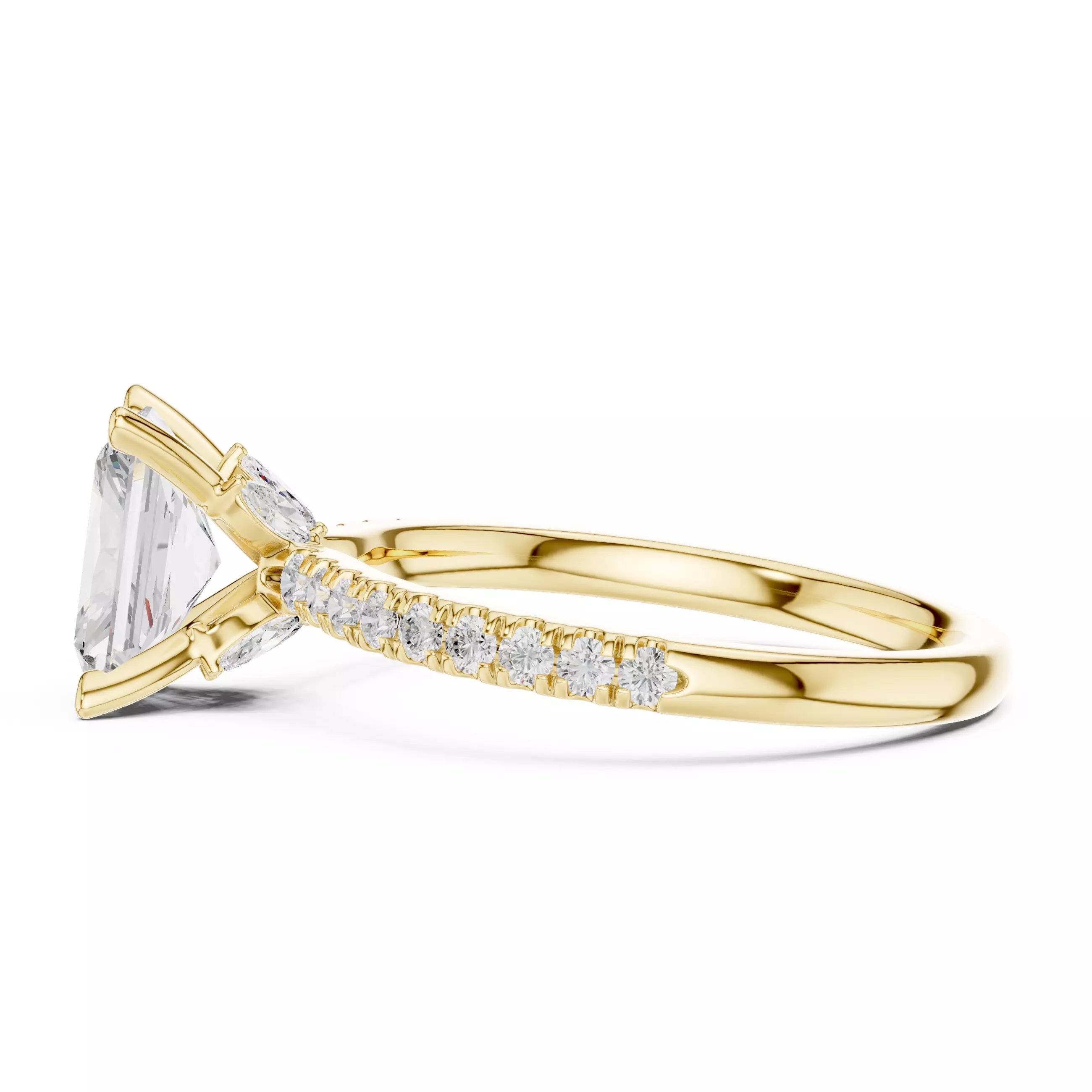 Hidden Accent Pavé - Radiant