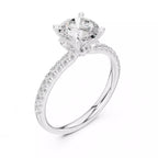 Hidden Accent Pavé - Round