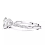 Hidden Accent Pavé - Round