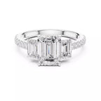 Pavé Trio - Emerald