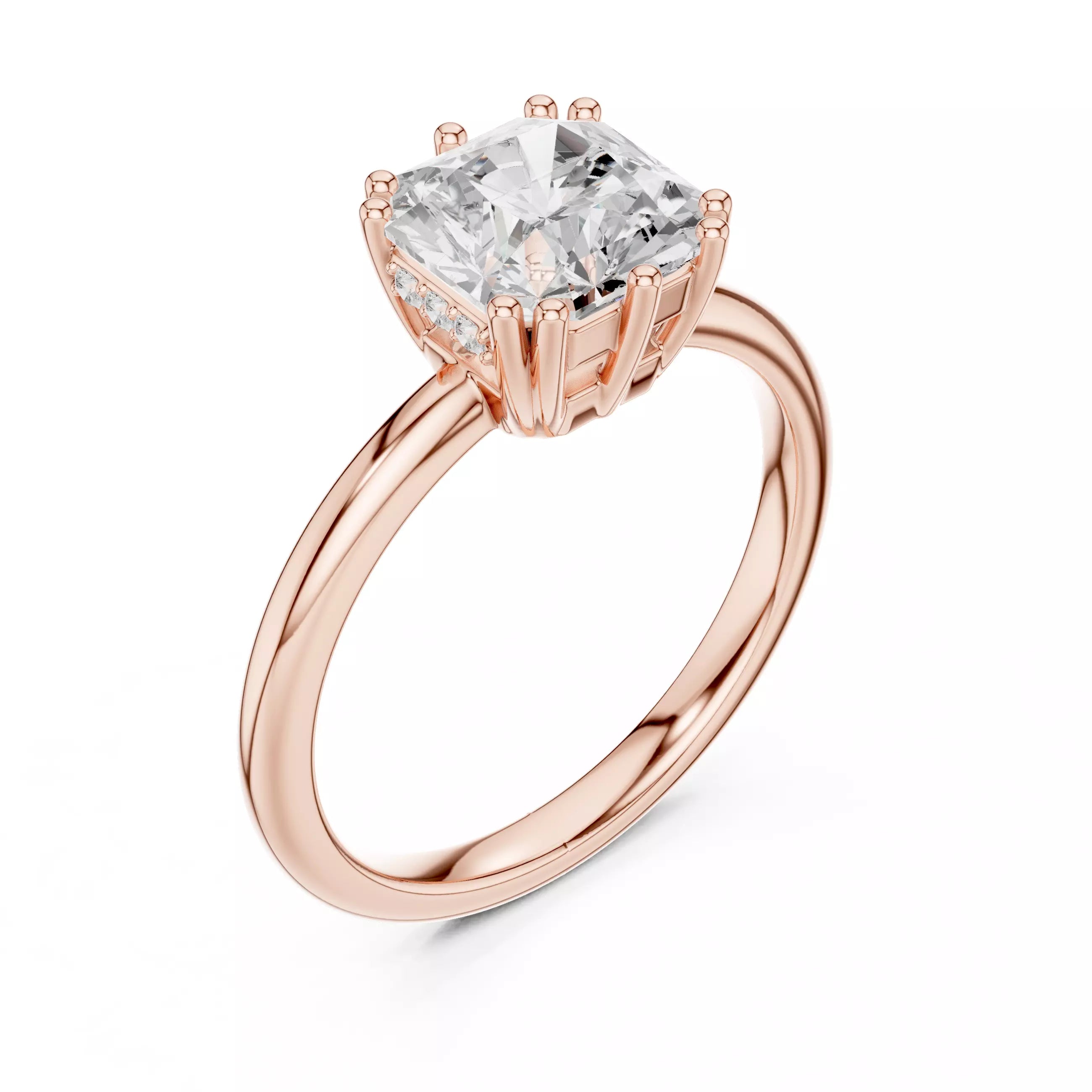Regent Halo - Asscher