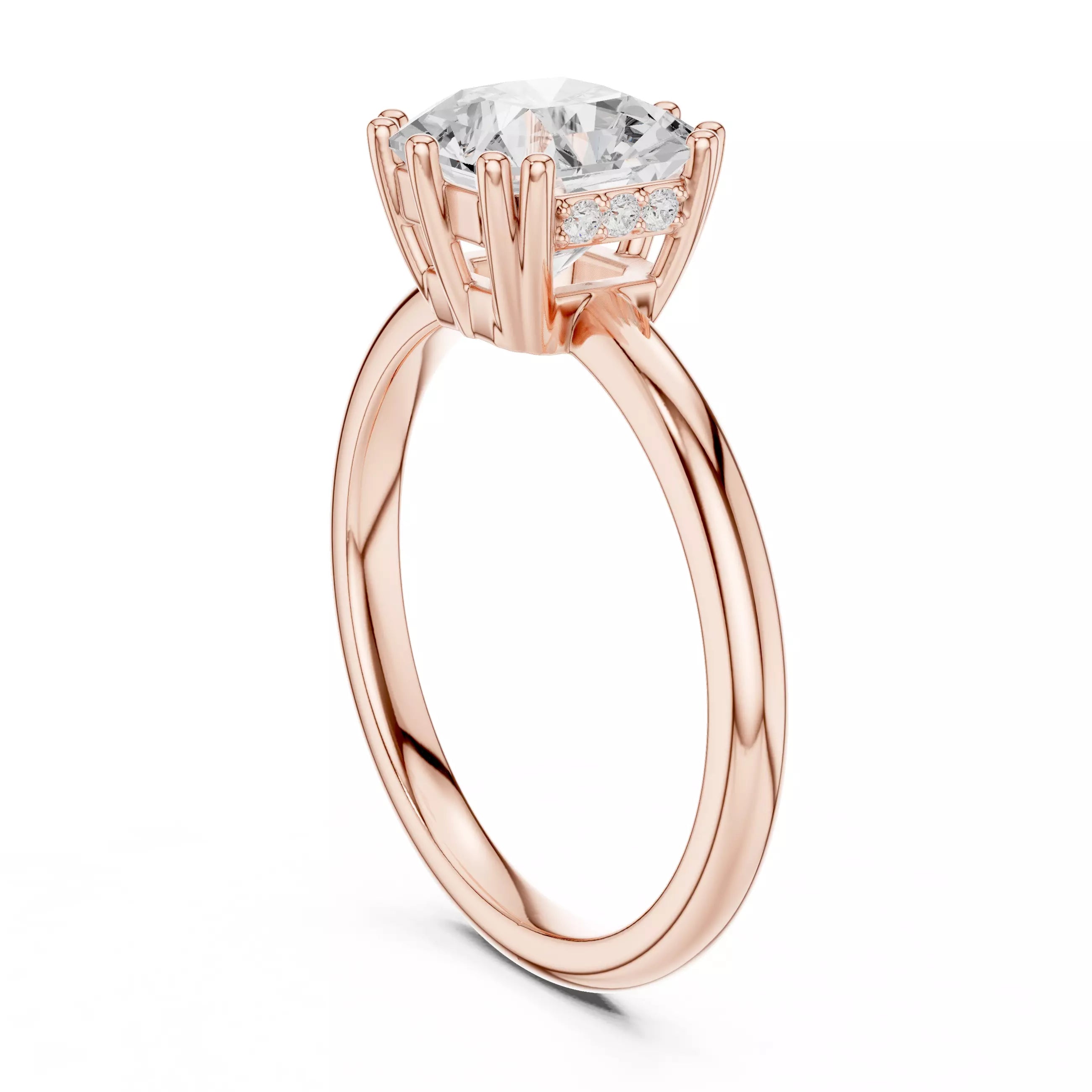 Regent Halo - Asscher