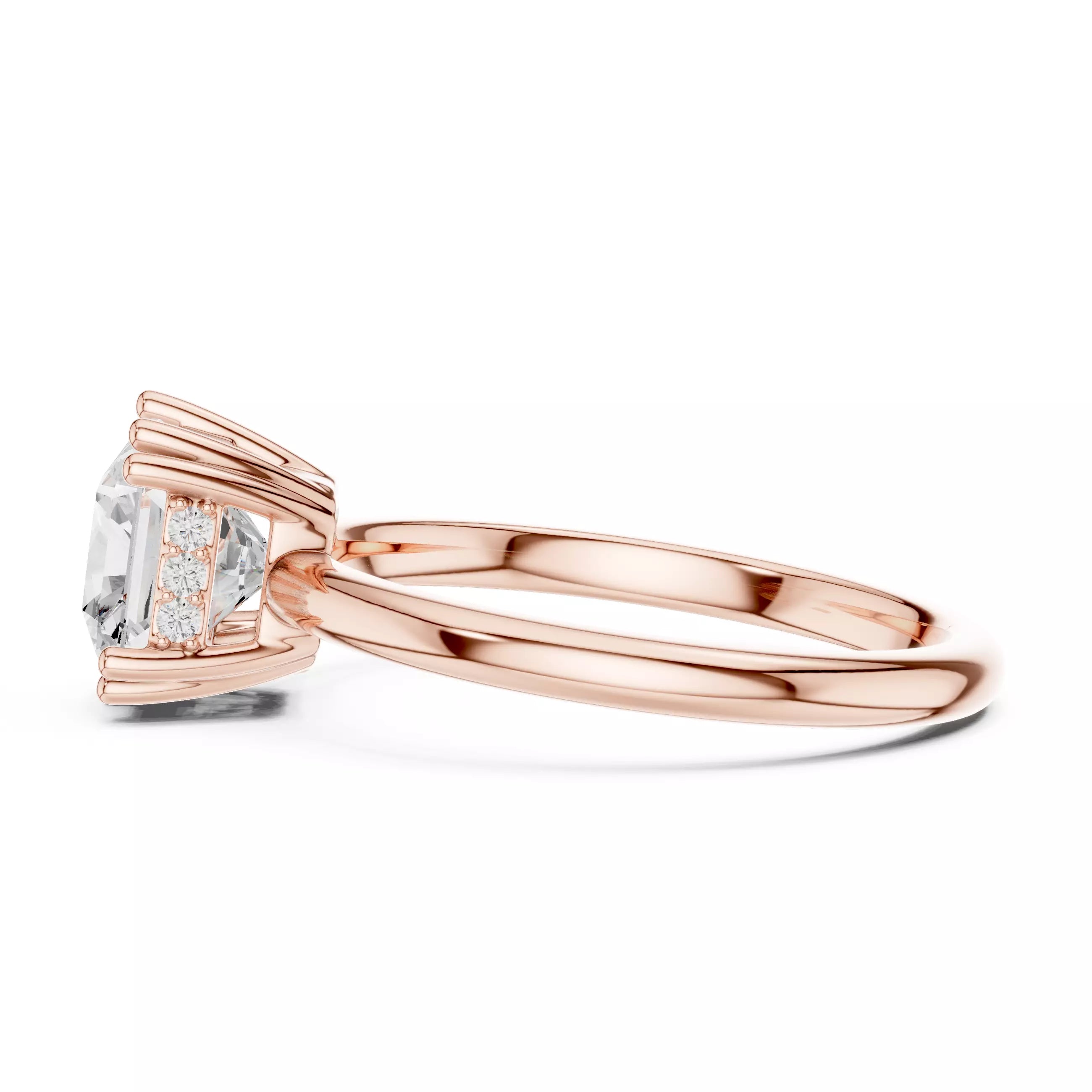 Regent Halo - Asscher