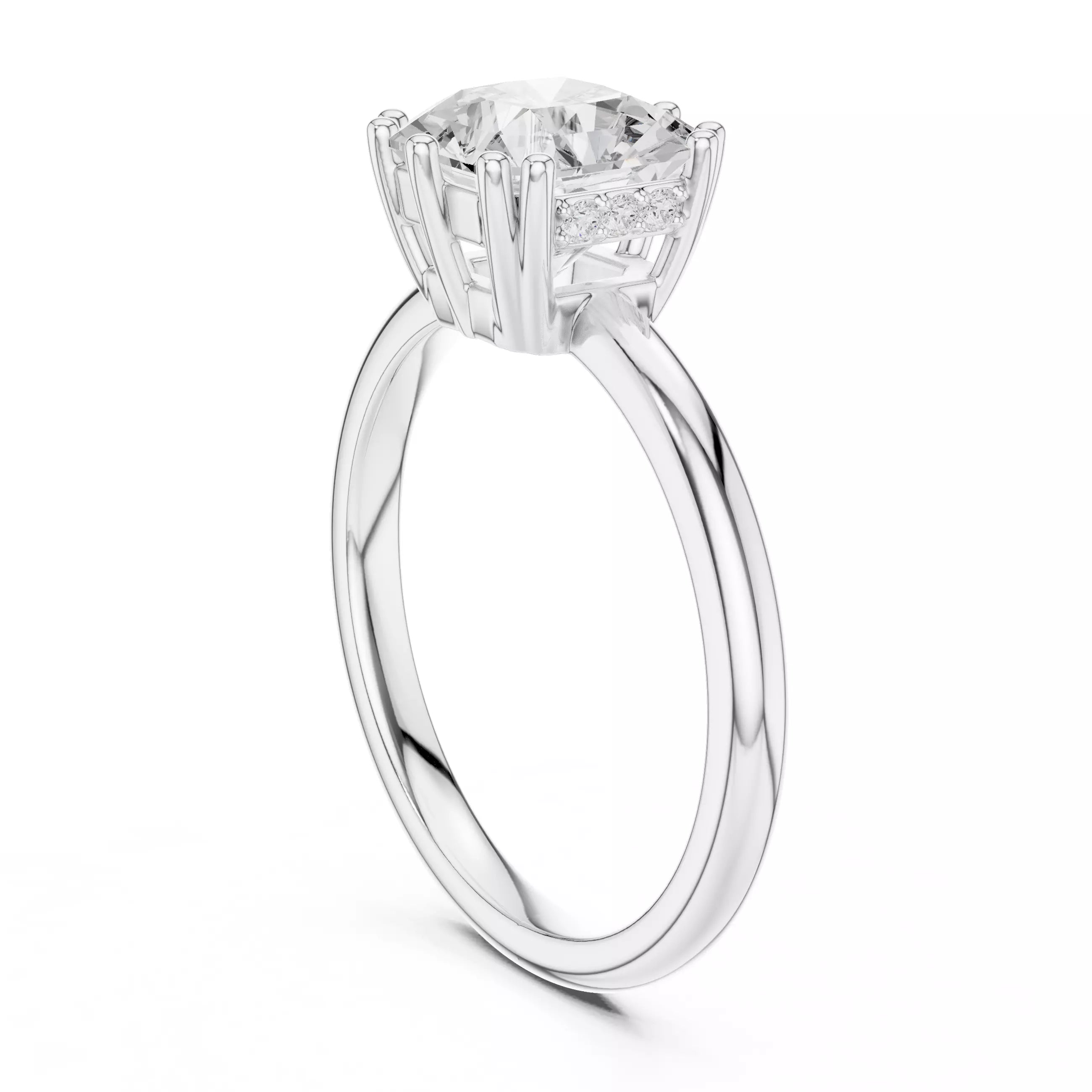 Regent Halo - Asscher