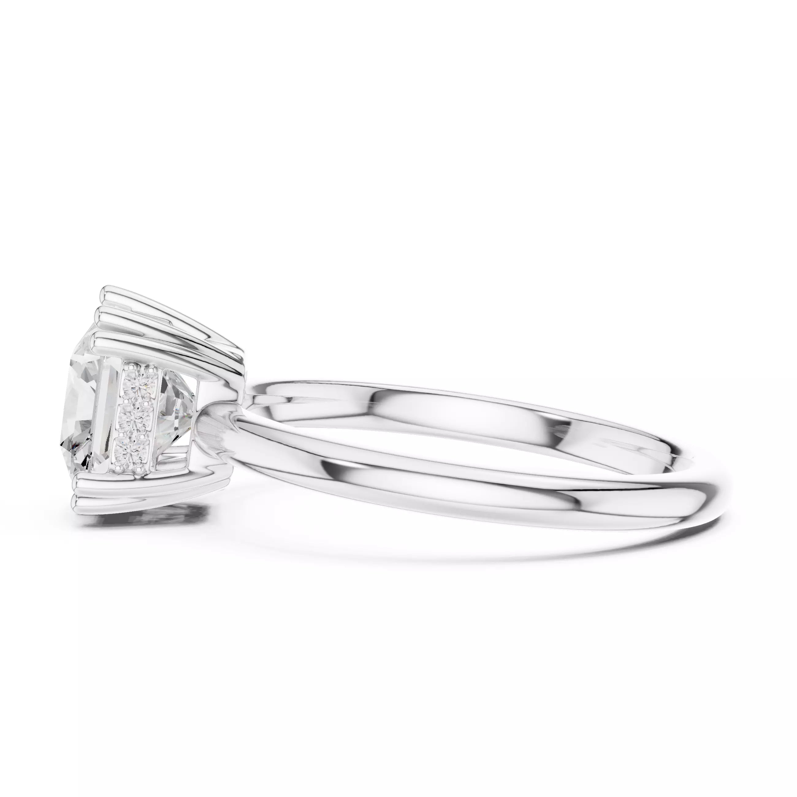 Regent Halo - Asscher