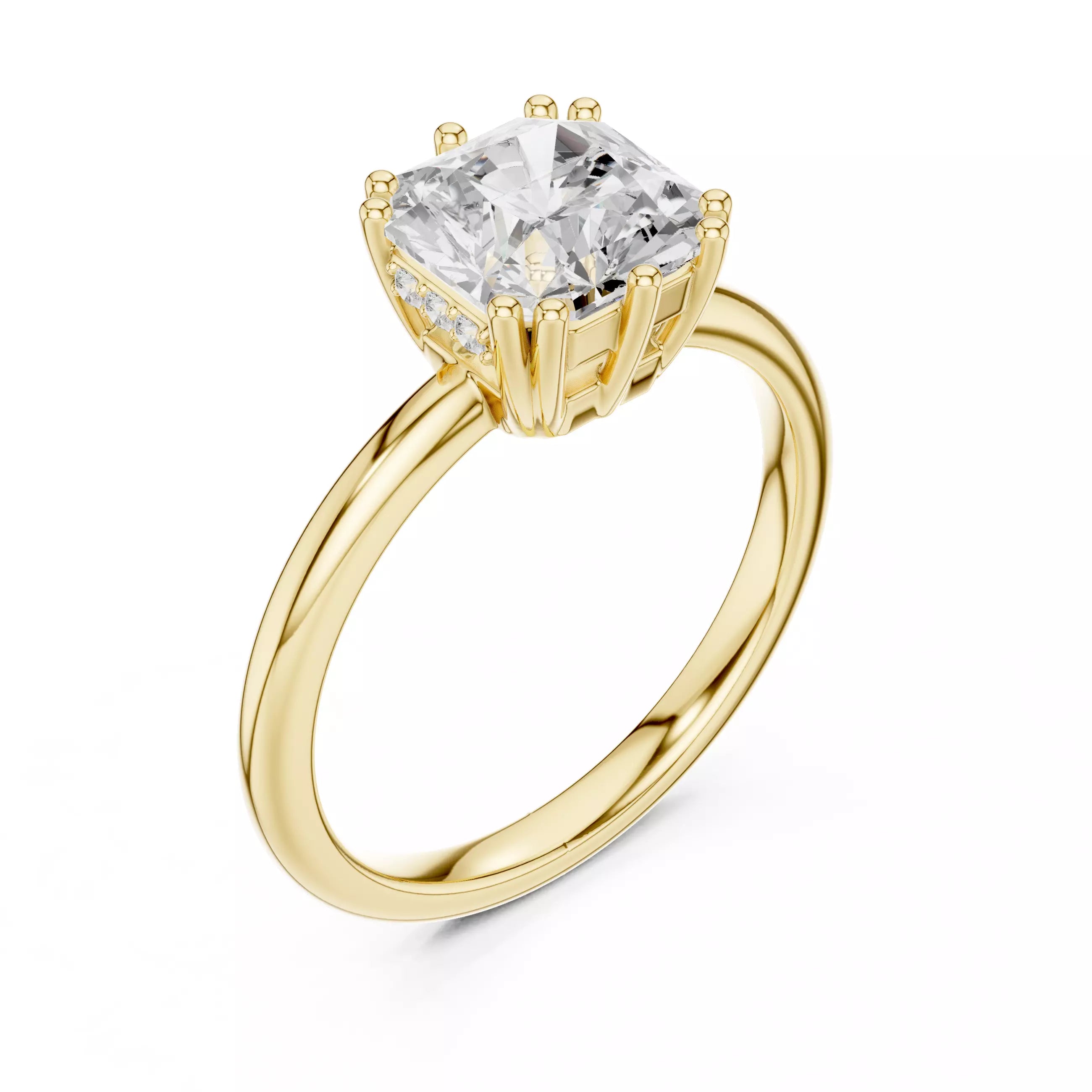 Regent Halo - Asscher