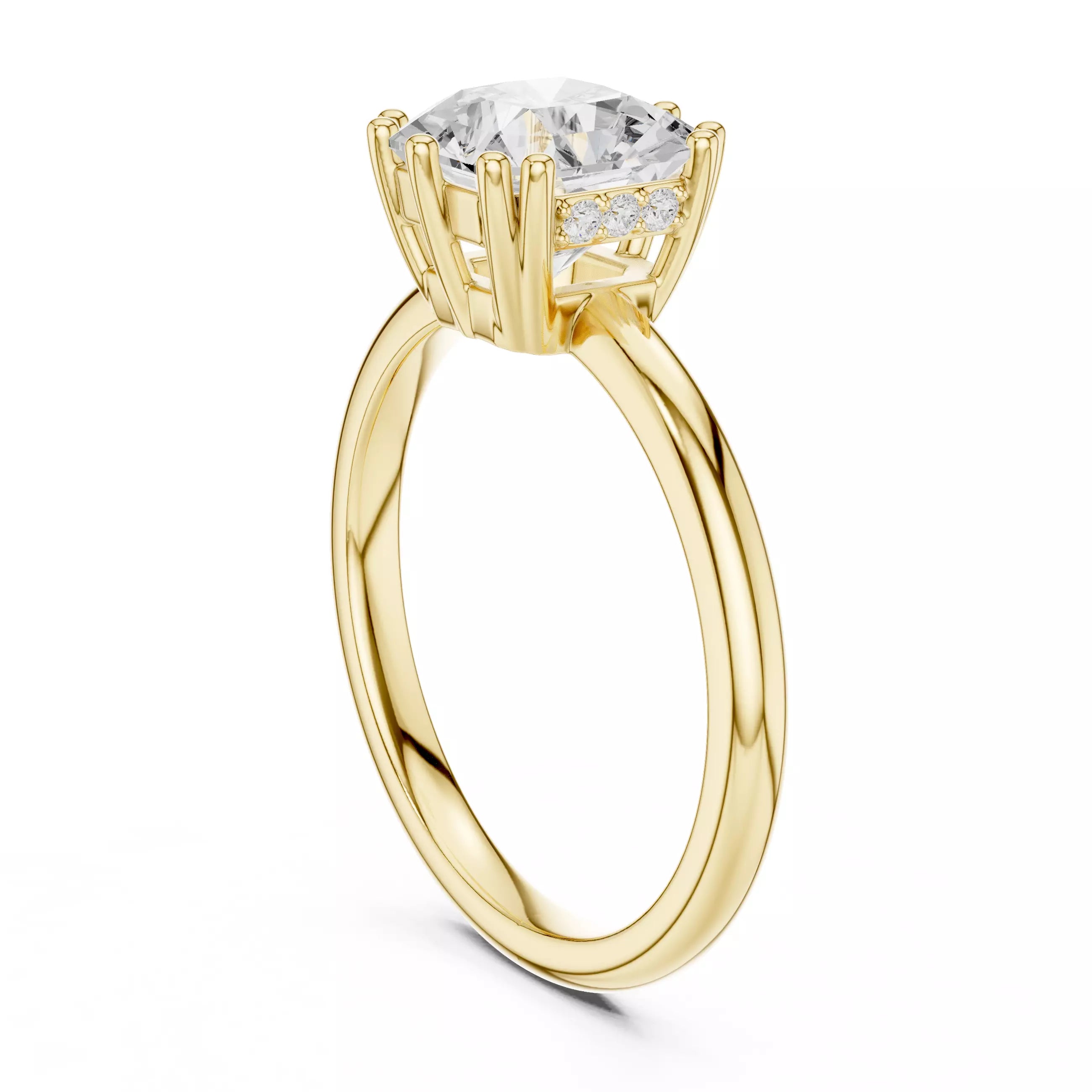 Regent Halo - Asscher