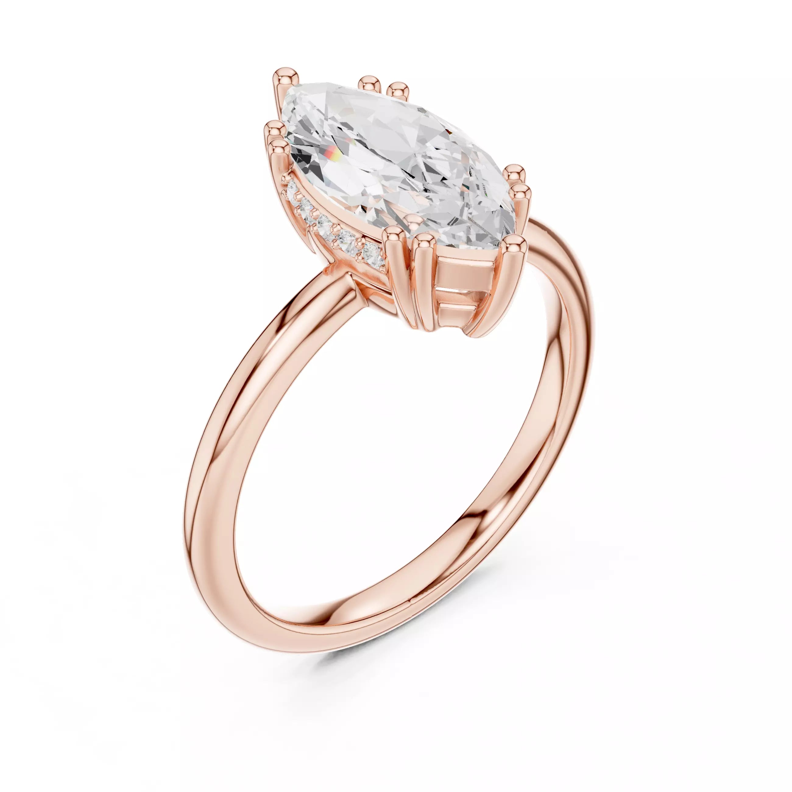 Regent Halo - Marquise