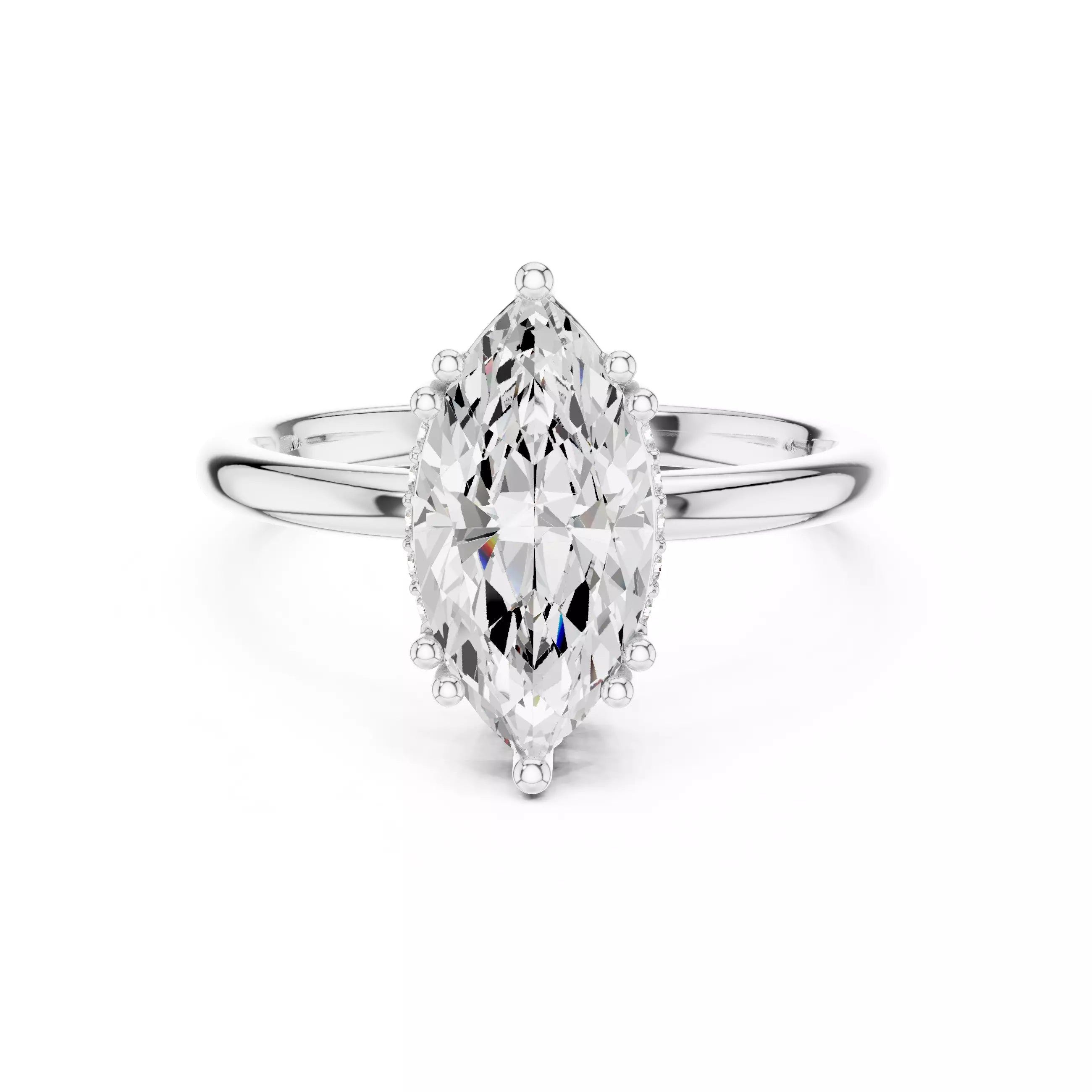 Regent Halo - Marquise