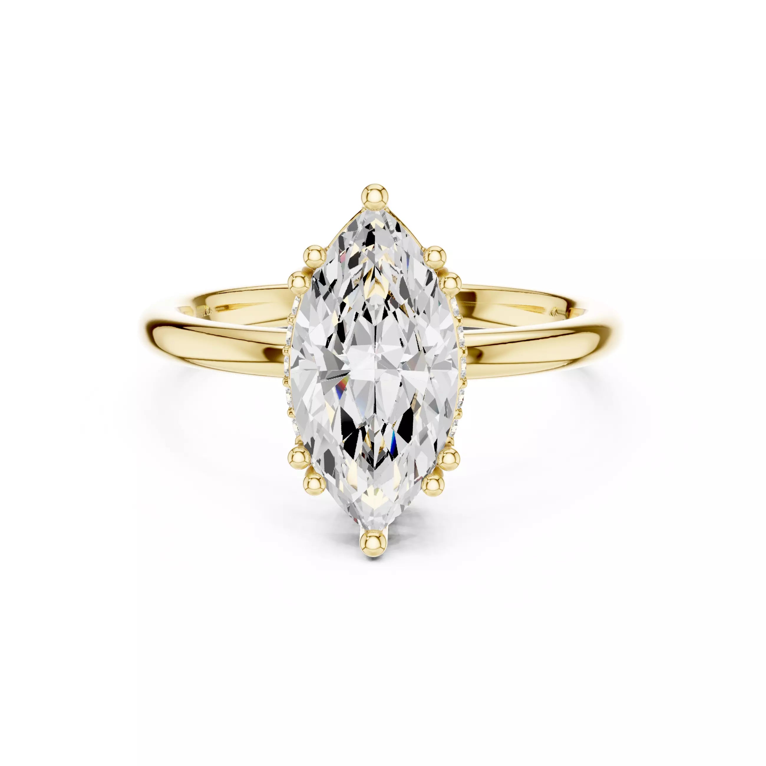 Regent Halo - Marquise