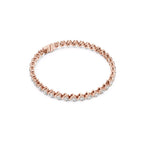 Serenade Wave Diamond Tennis Bracelet