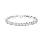 Serenade Wave Diamond Tennis Bracelet