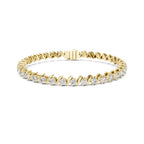 Serenade Wave Diamond Tennis Bracelet